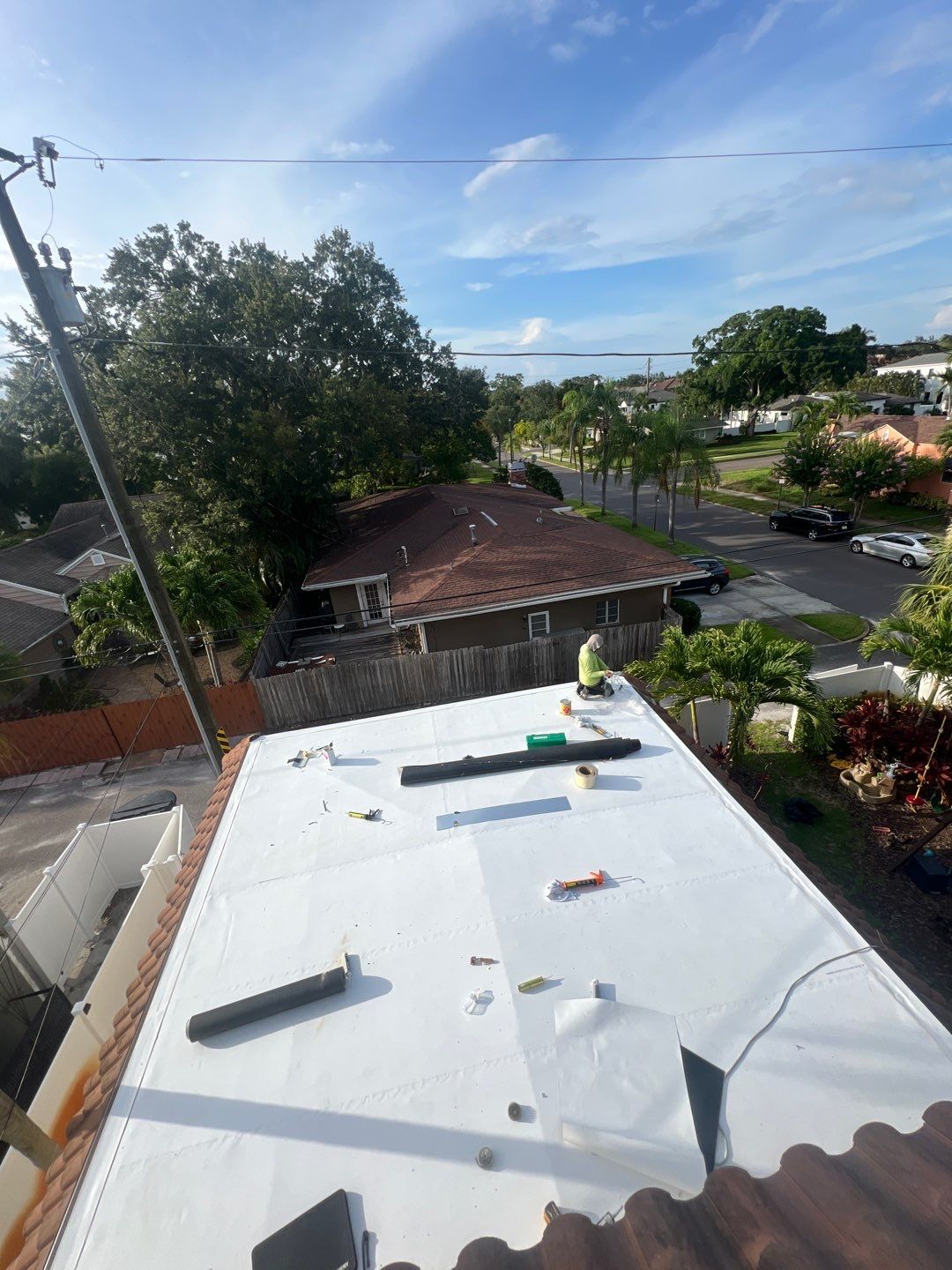 Project in St. Petersburg 33704 by Mitchell Roofing Company LLC 