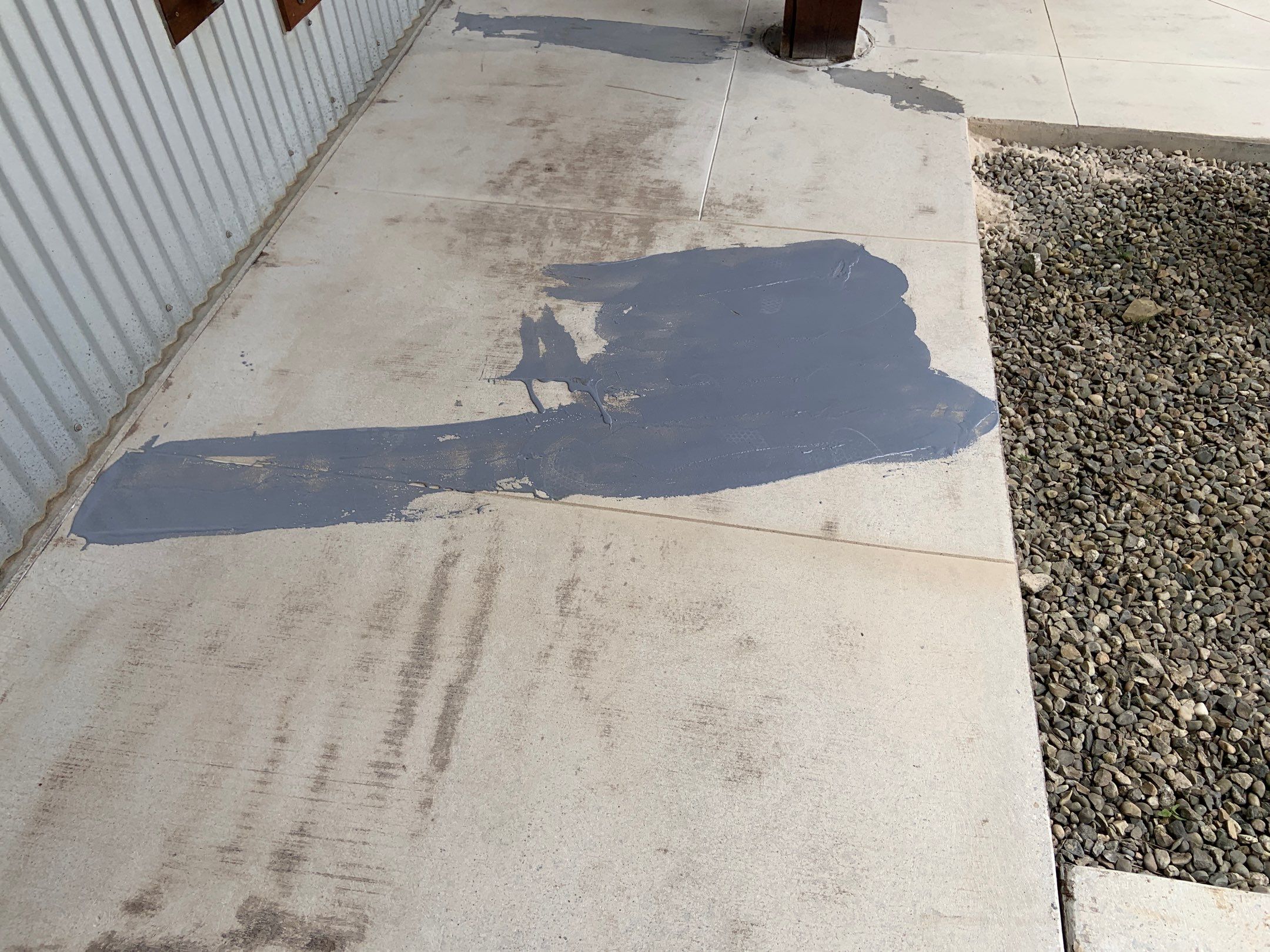 Patio Transformation using Mt Everest by Croc Coatings, LLC