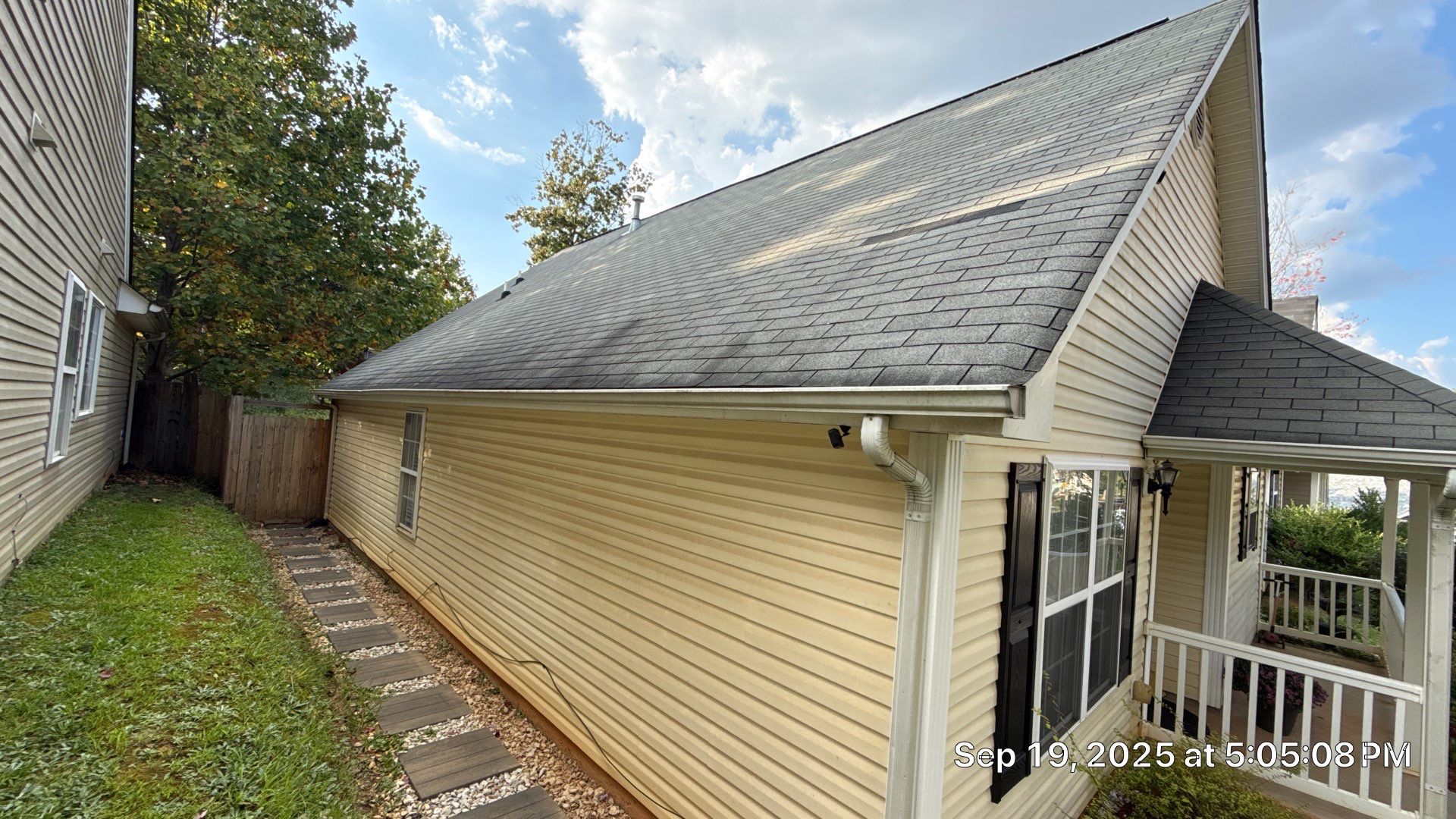 Roof replacement and interior repair by hail and wind damage by Just Brilliant Restoration JBR