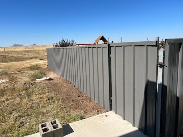 Residential using 6' Pro-panel by Valley Fence Company