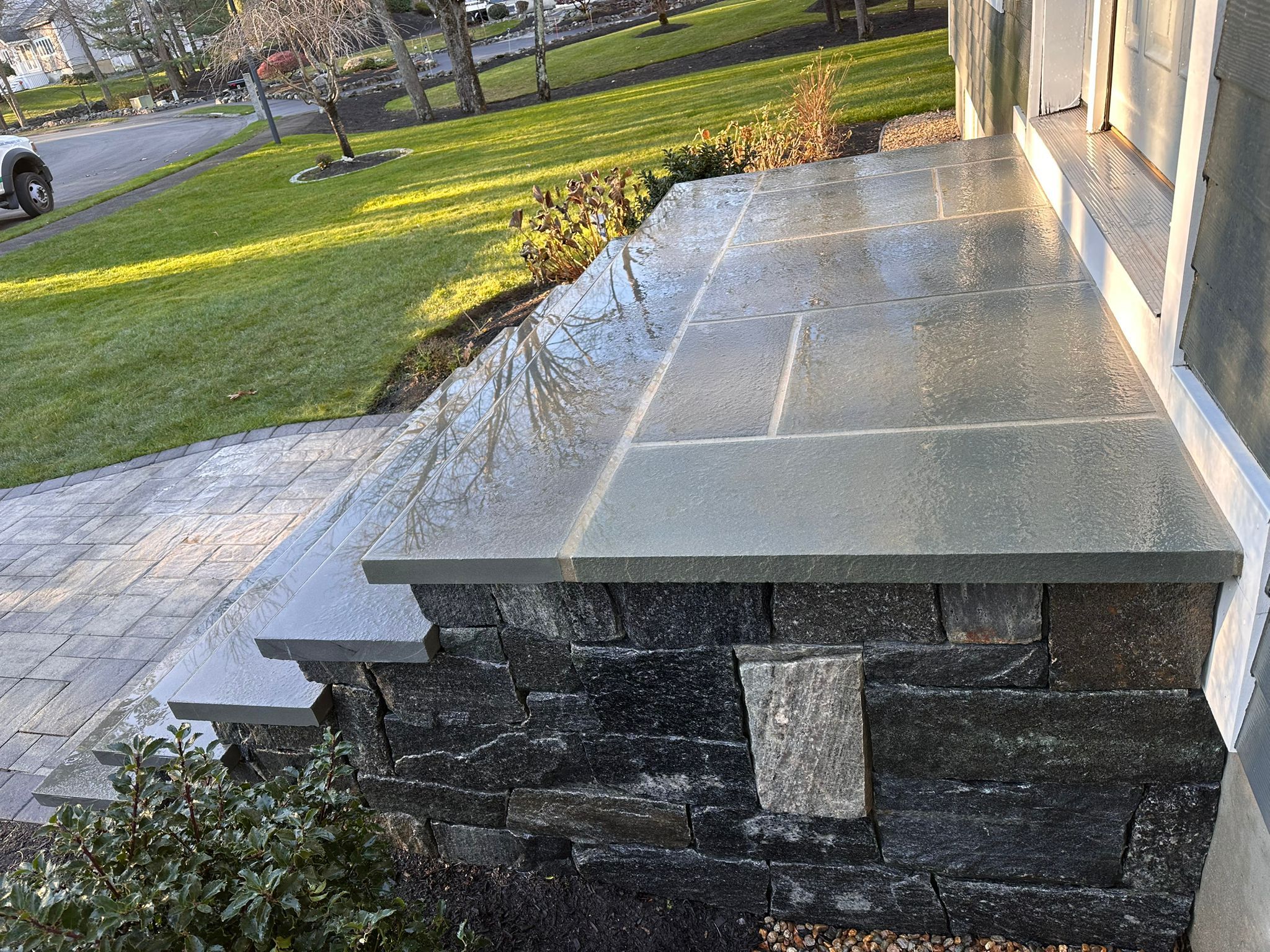 Front Entry Refresh  by Cole Landscaping Inc