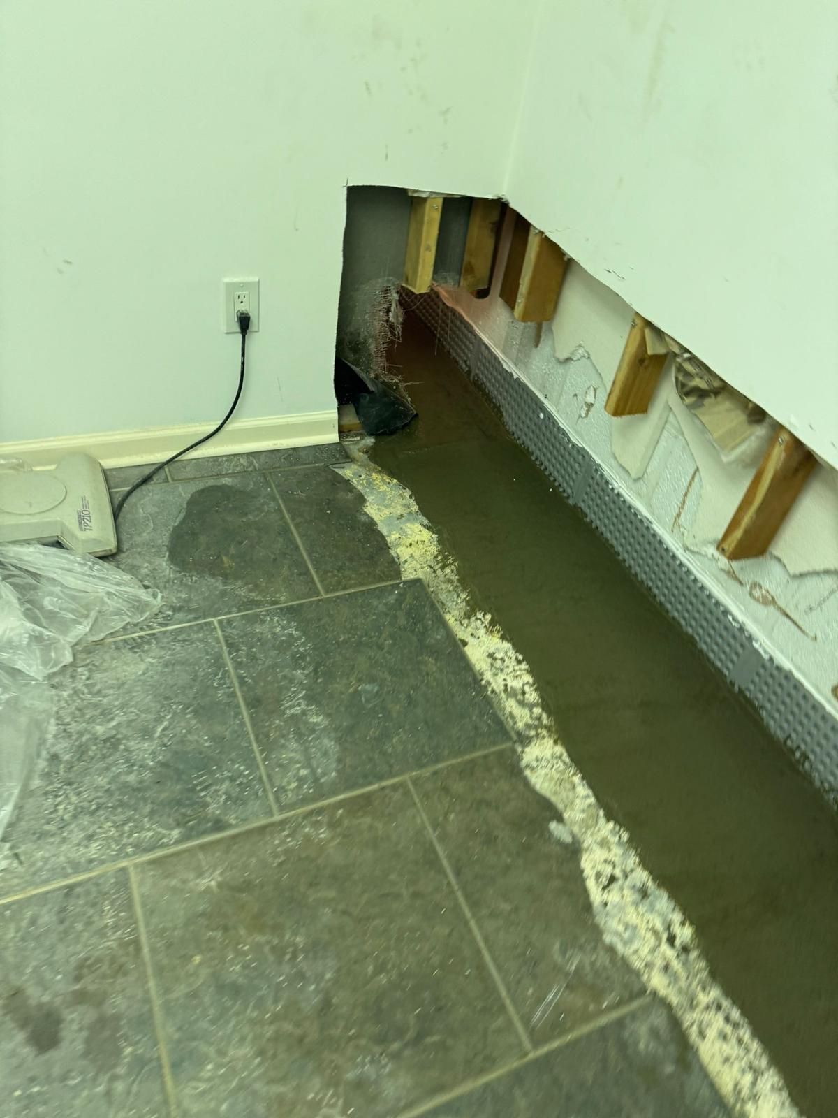 Interior French Drain Basking Ridge NJ by Pure Service Pro, LLC 