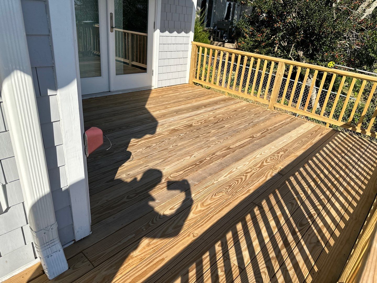 Coated Deck using Wood Sealant by DuraSeal
