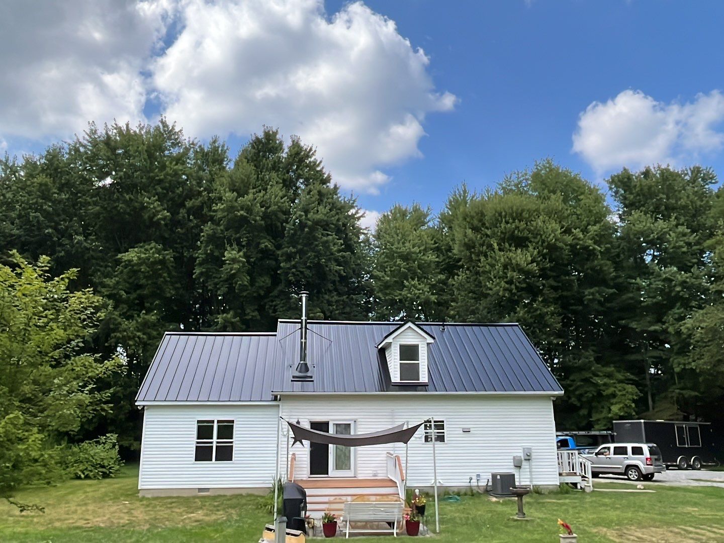 Standing Seam Metal - Black by RoofX