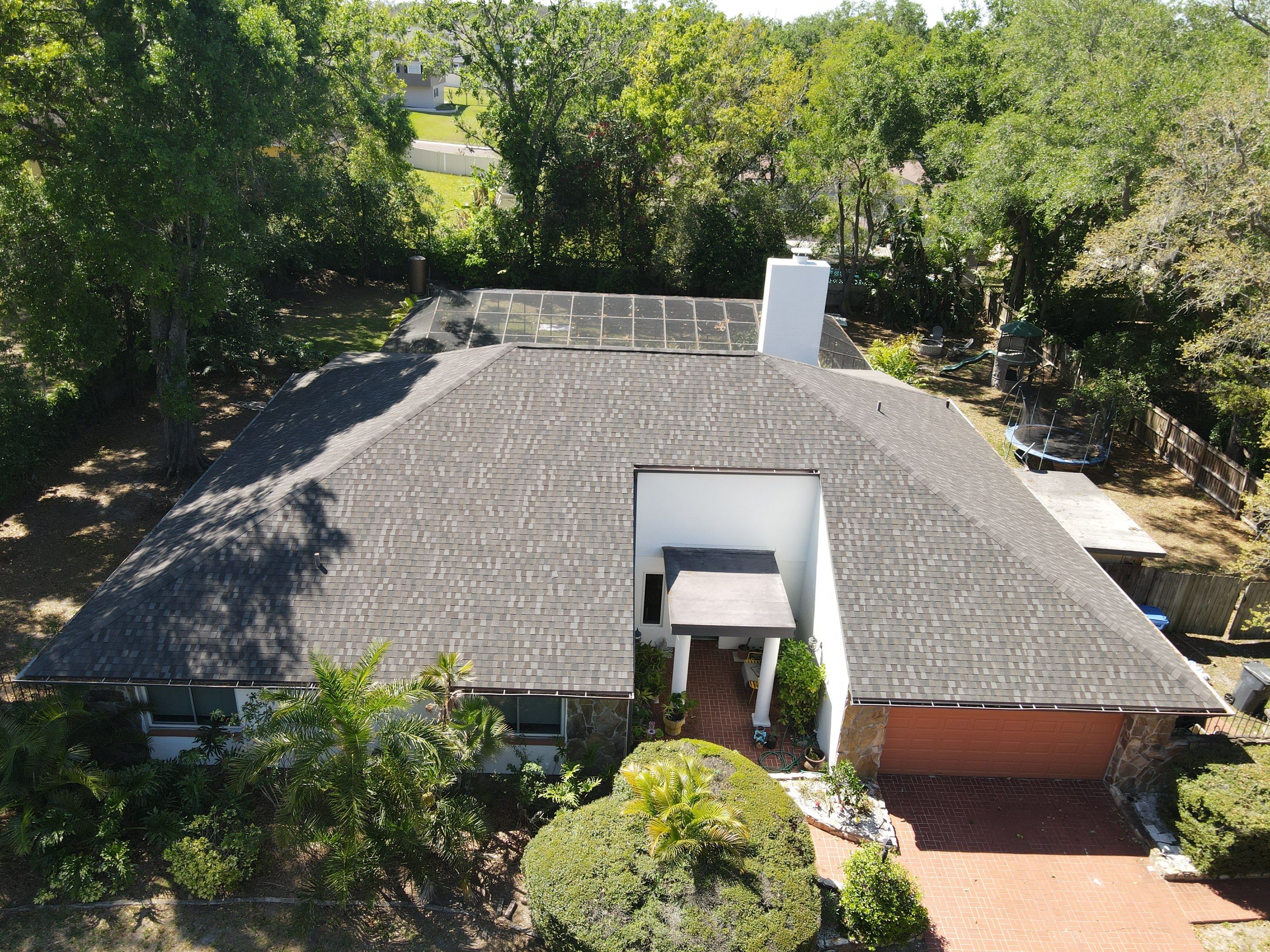 Roof replacement in Brandon, FL. by Steadfast Roofing