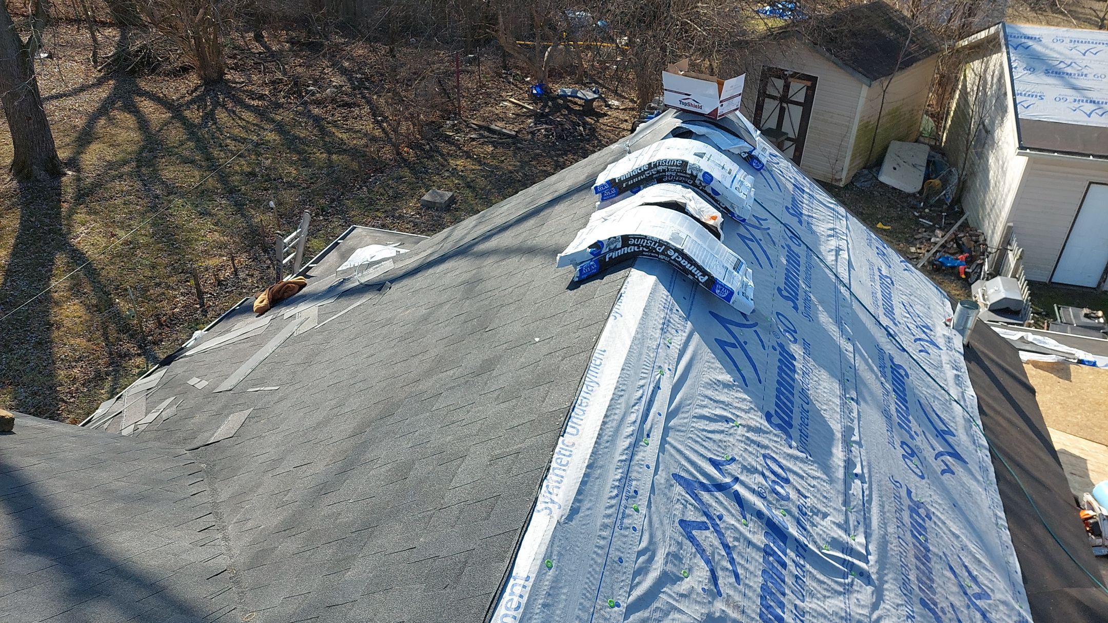 3 Layers and full Re-Deck!!!! by Tamlin Roofing