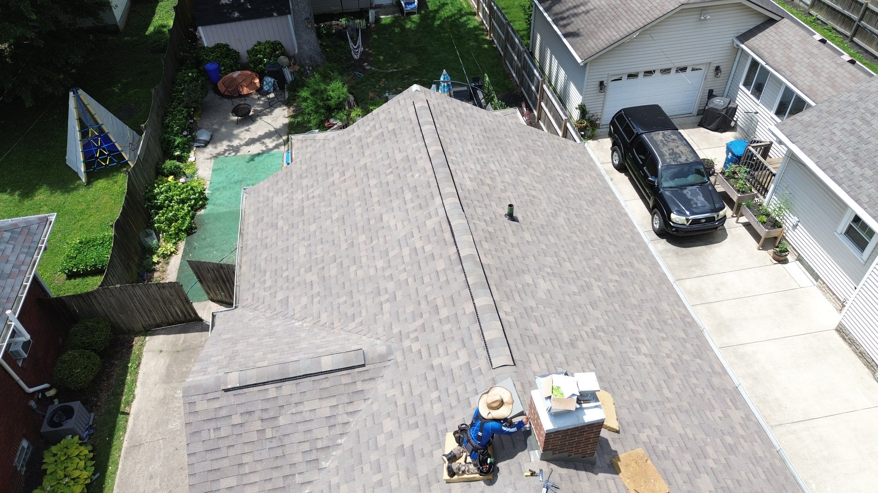 Project in Indianapolis by Moss Roofing