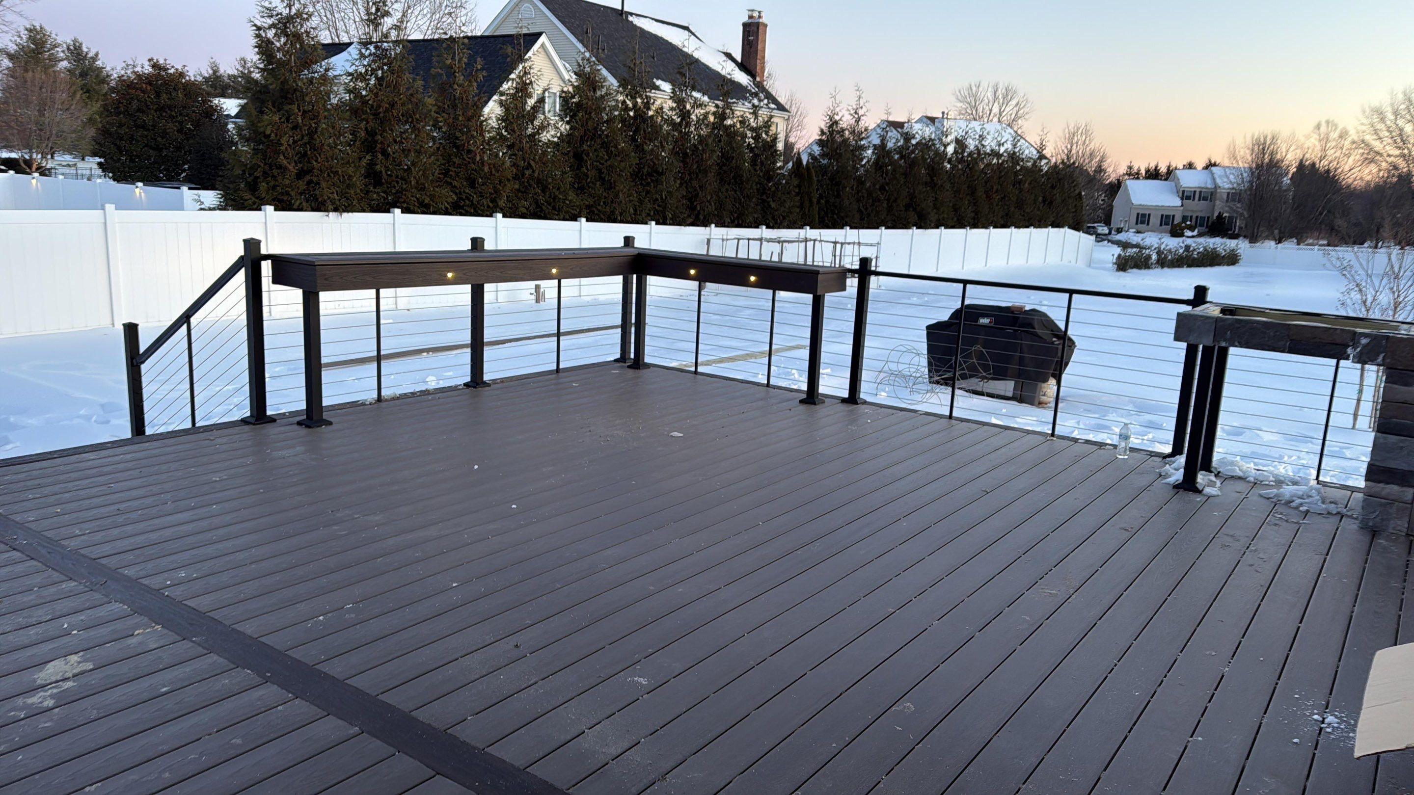 New Deck and outdoor Kitchen In Hillsborough , New Jersey by deck guardian