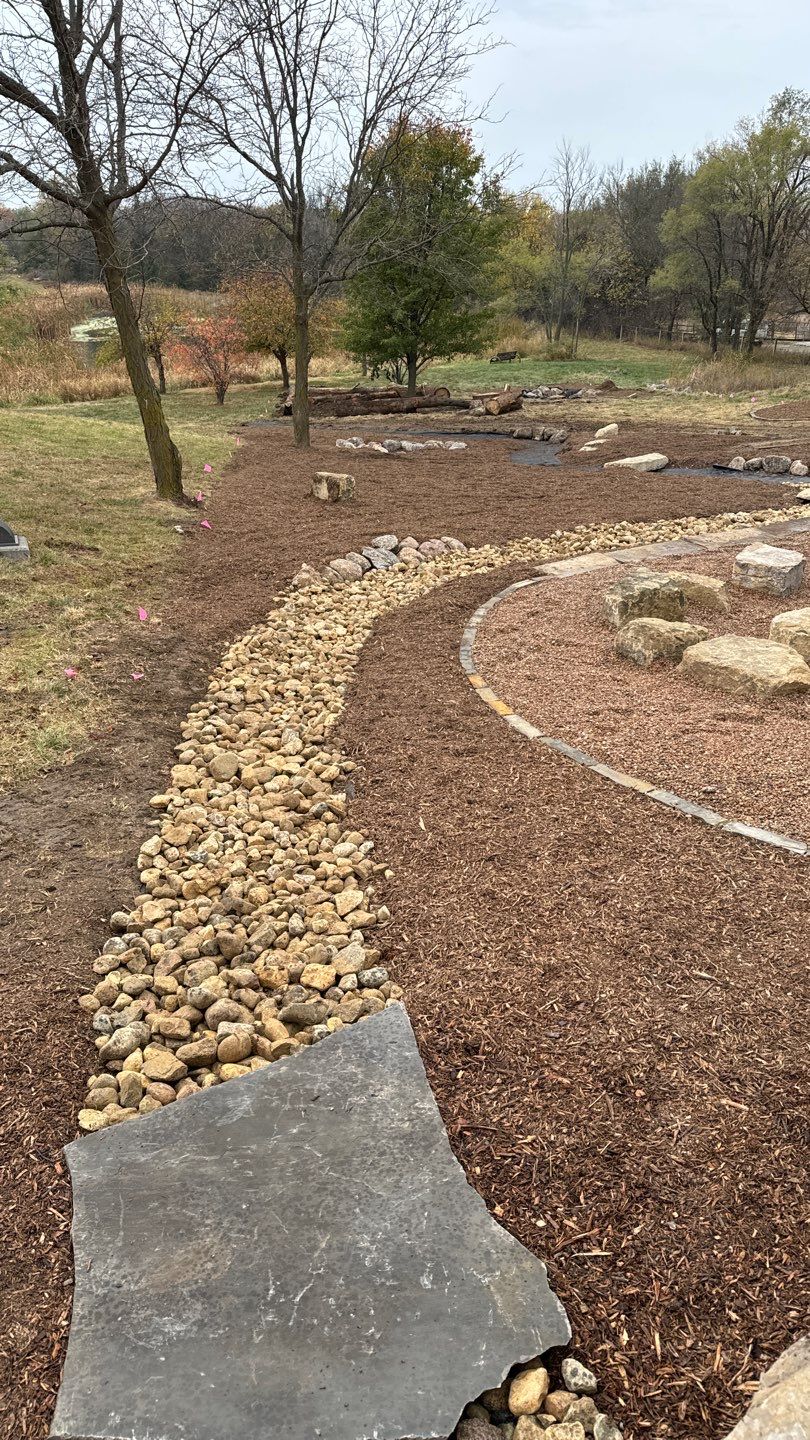 A Natural Playground for Child Development by New Horizon Landscapes