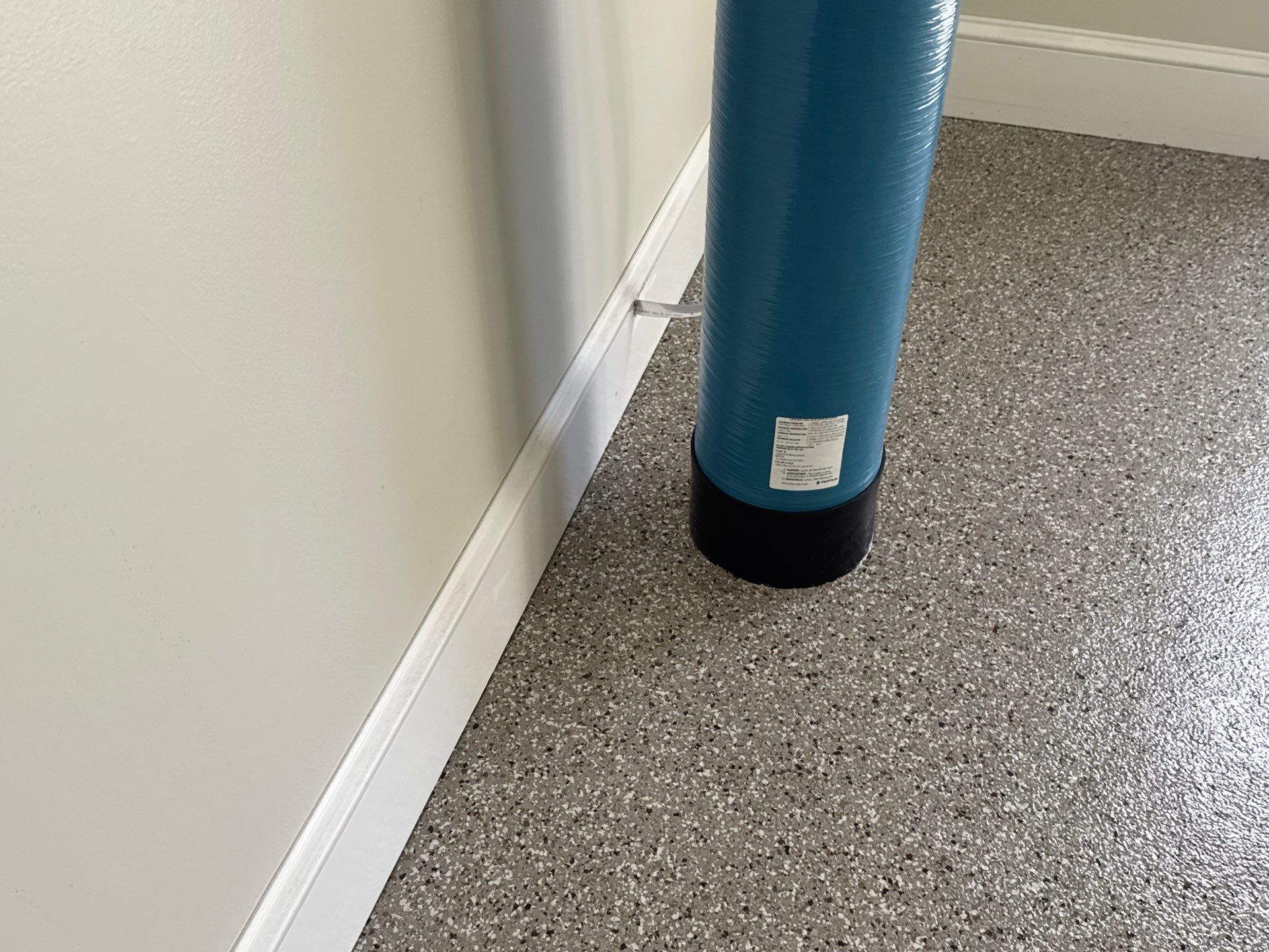 Garage and Sidewalk Project in Keystone Heights, FL in Pebble Beach by Cross Creek Concrete Coatings