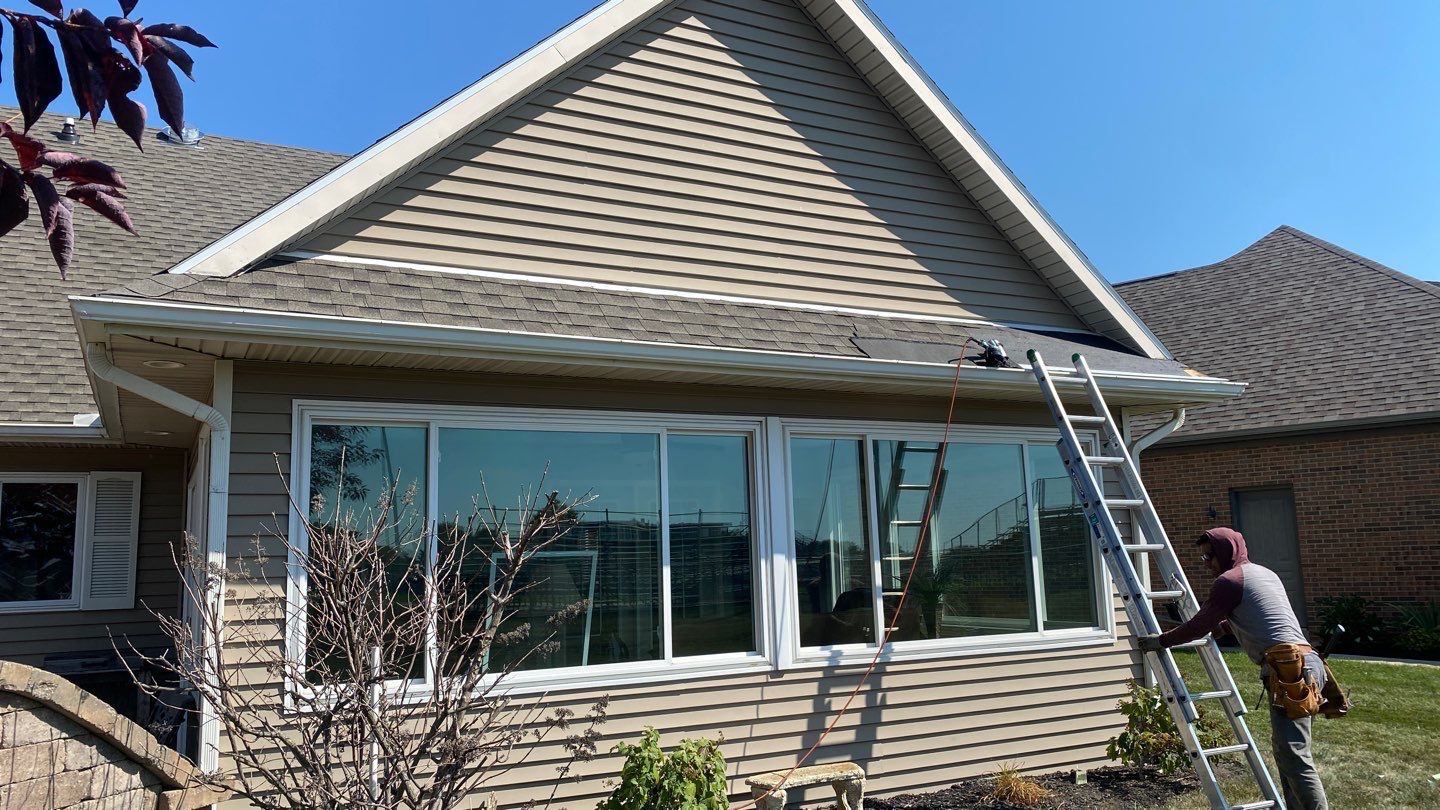 Residential Roofing Installation using GAF Timberline HDZ Weathered Wood by Nitro Roofing and Construction