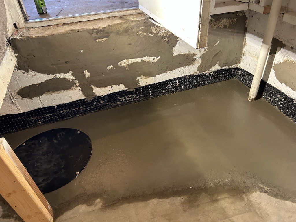 Basement waterproofing in North MPLS by Waterproofing Northeast