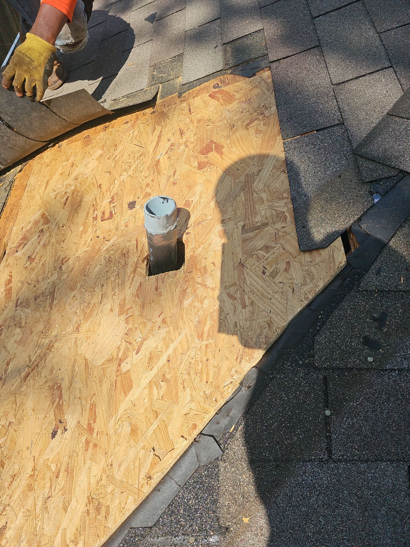 Residential Roofing Repair using Owen's Corning Duration (Lifetime) Shingles by Roof Repair Services LLC
