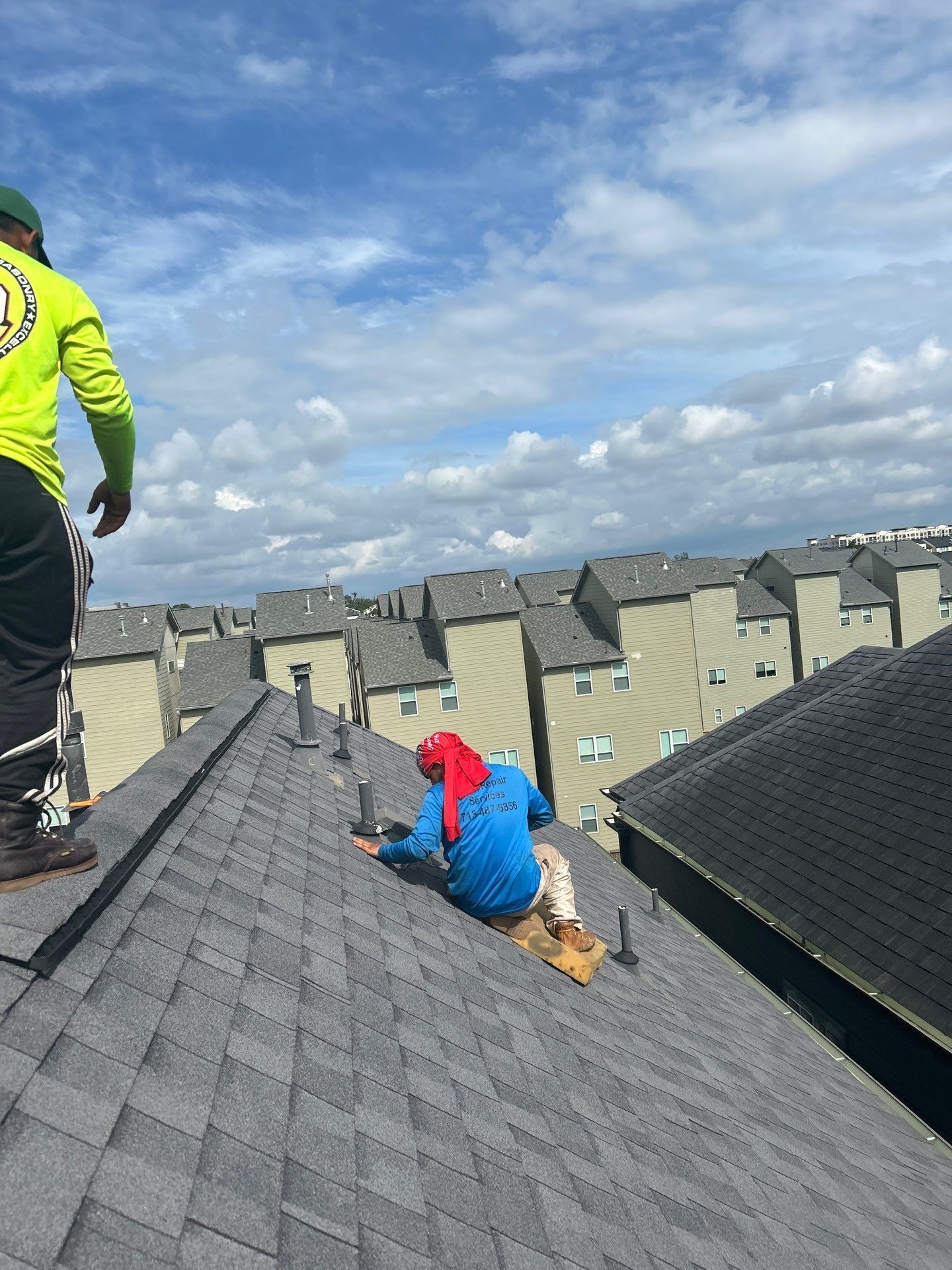 Residential Roofing Repair using Owen's Corning Duration (Lifetime) Shingles by Roof Repair Company