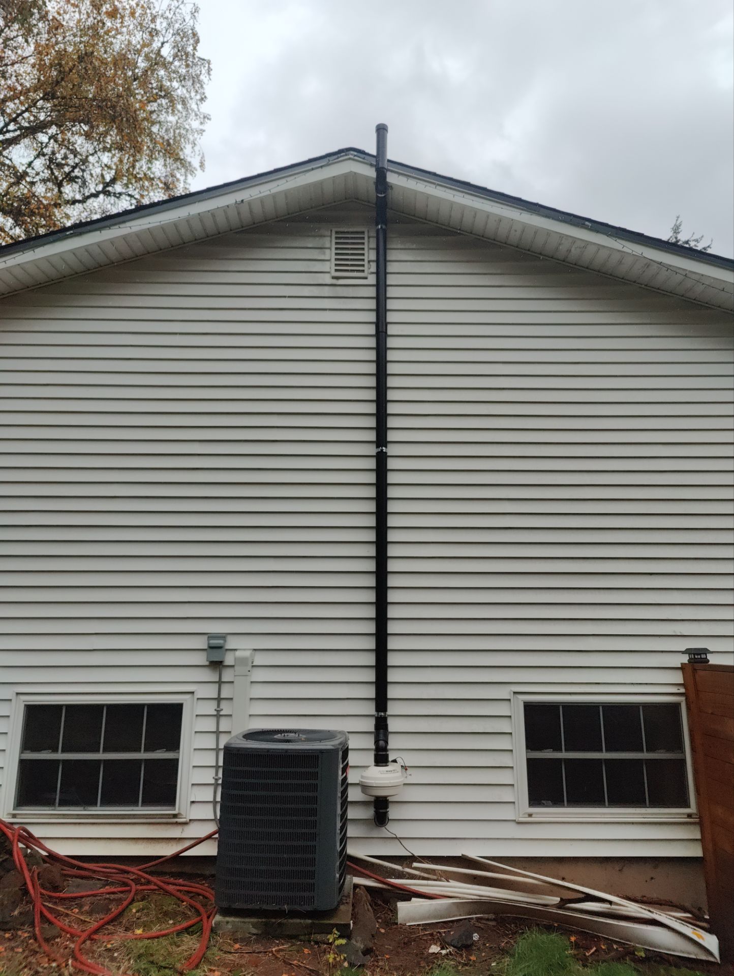 Sub Slab Radon Mitigation System by JustRadon.Com