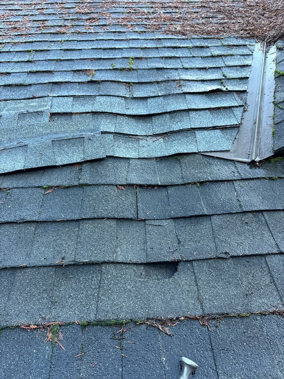 Residential Re-Roof using GAF Timberline HDZ Charcoal by Top Notch Roofing Inc