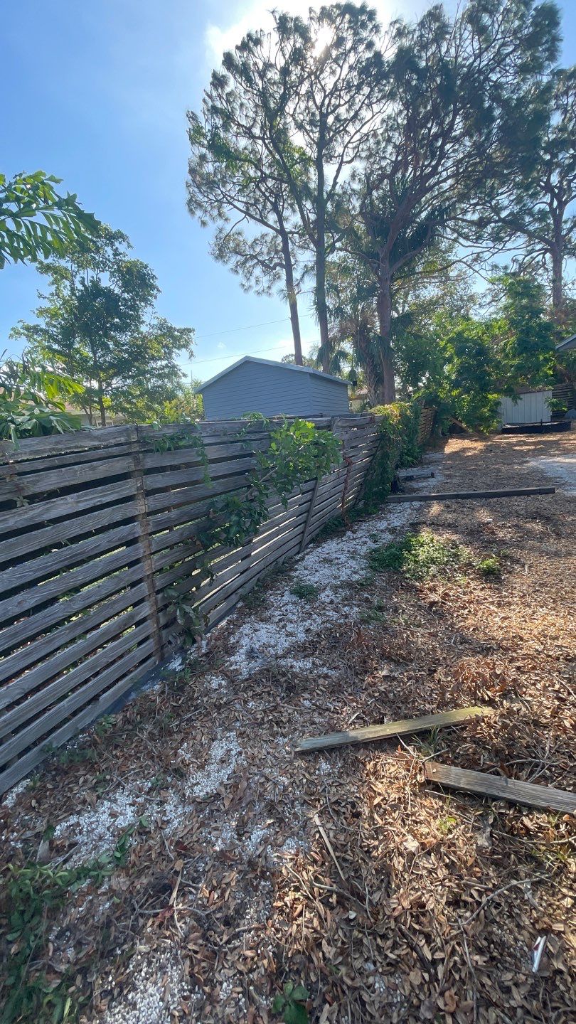 Wood Fence Installation using Horizontal Shadowbox Wood Privacy Fence by Asap fence and gates, LLC