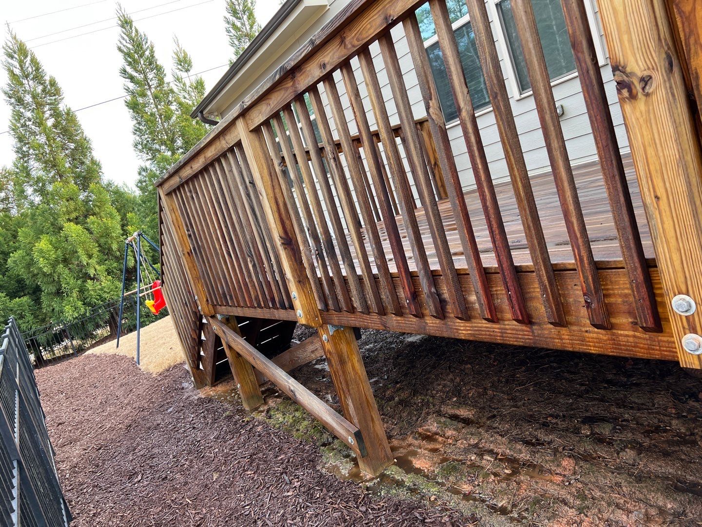 Weathered Deck using Wood Sealant by DuraSeal