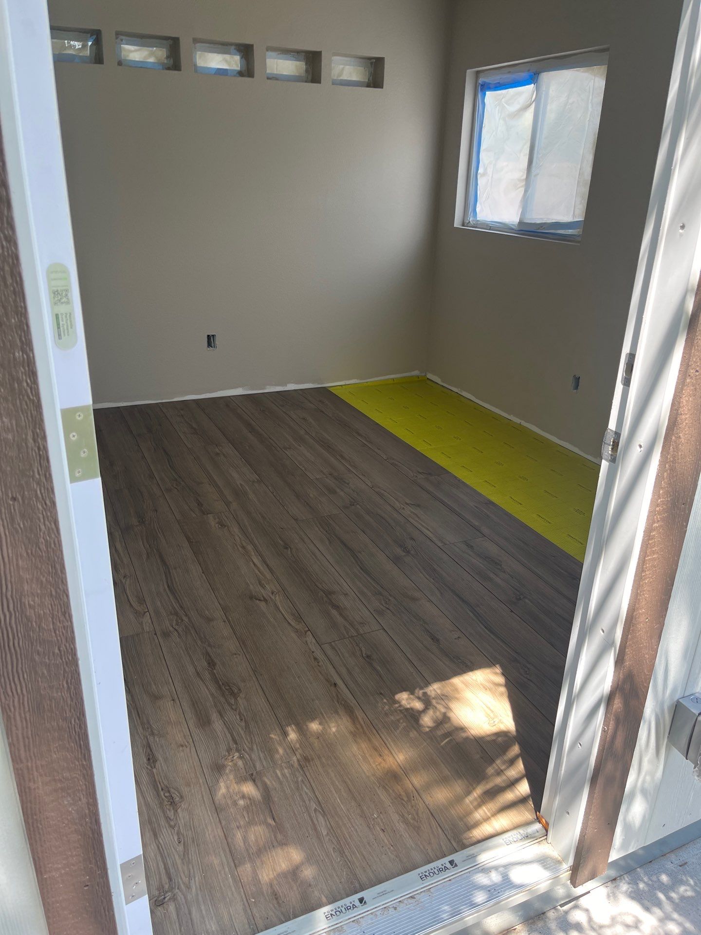 Outdoor Office Shed Interior Remodel in Longwood: From Drywall to Paint by HandyMangum