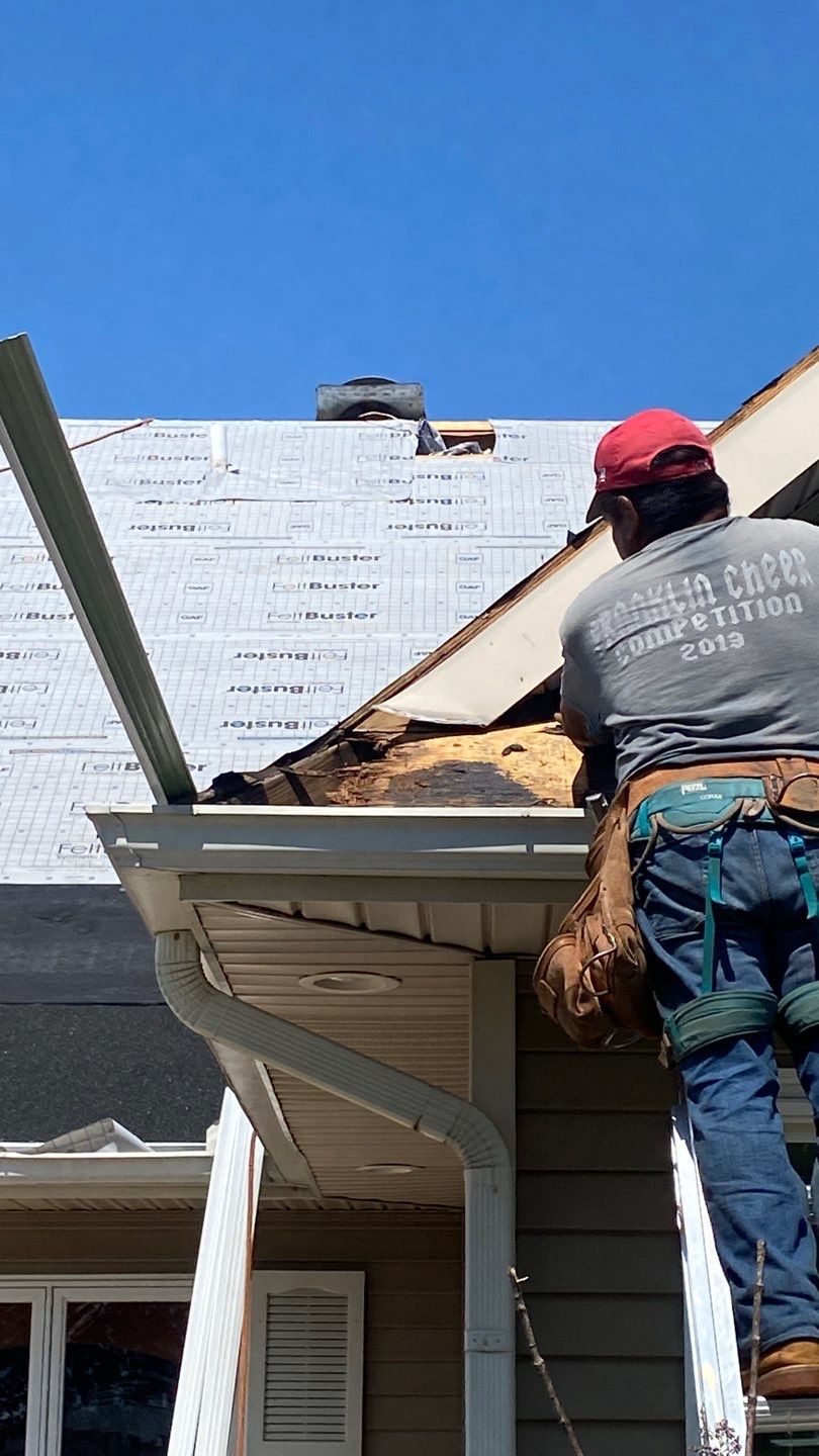 Residential Roofing Installation using GAF Timberline HDZ Weathered Wood by Nitro Roofing and Construction