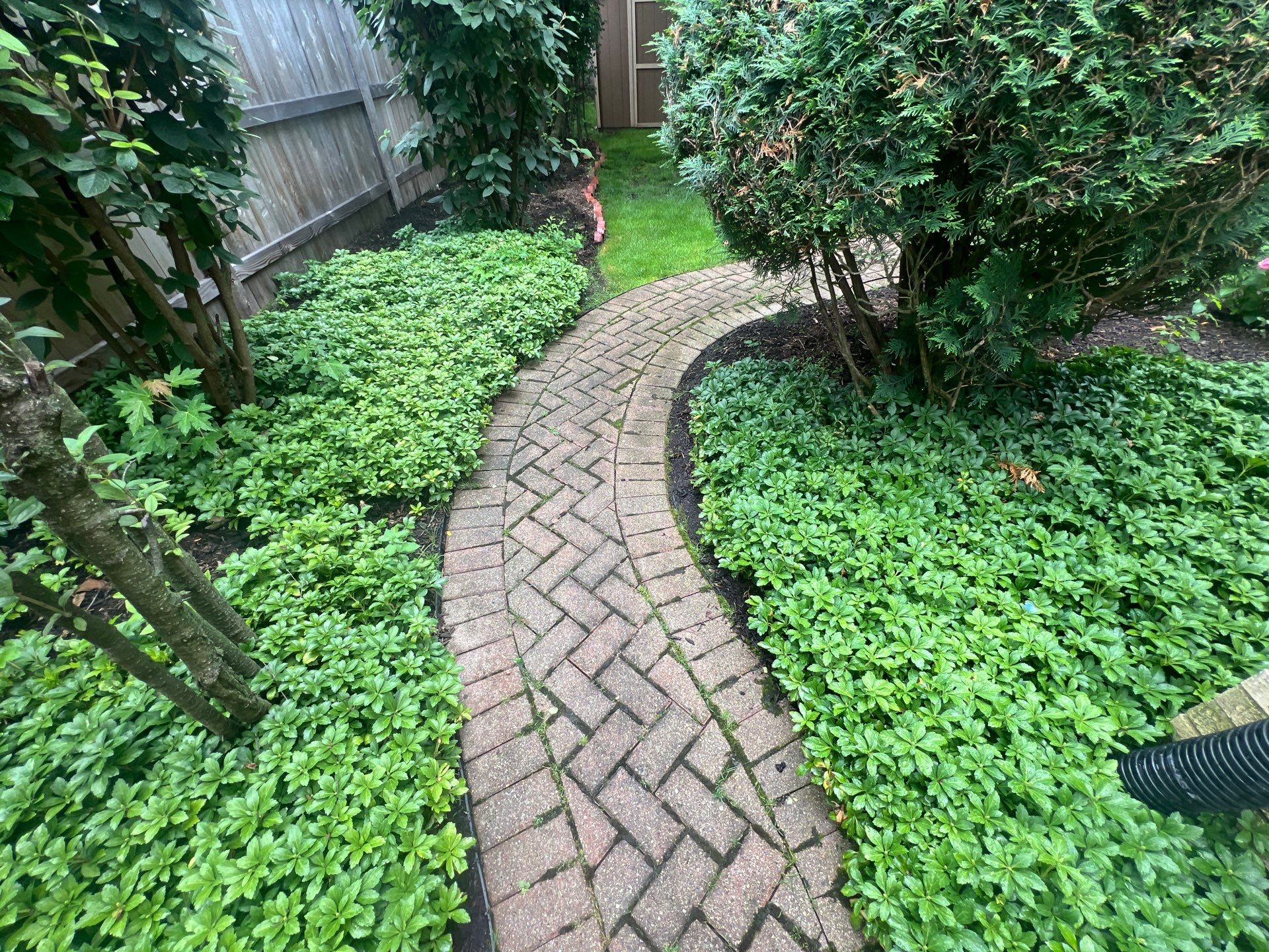 Brick paver clean, sand and seal.  using Surebond SB-1300 by Northern Power Washing LLC.