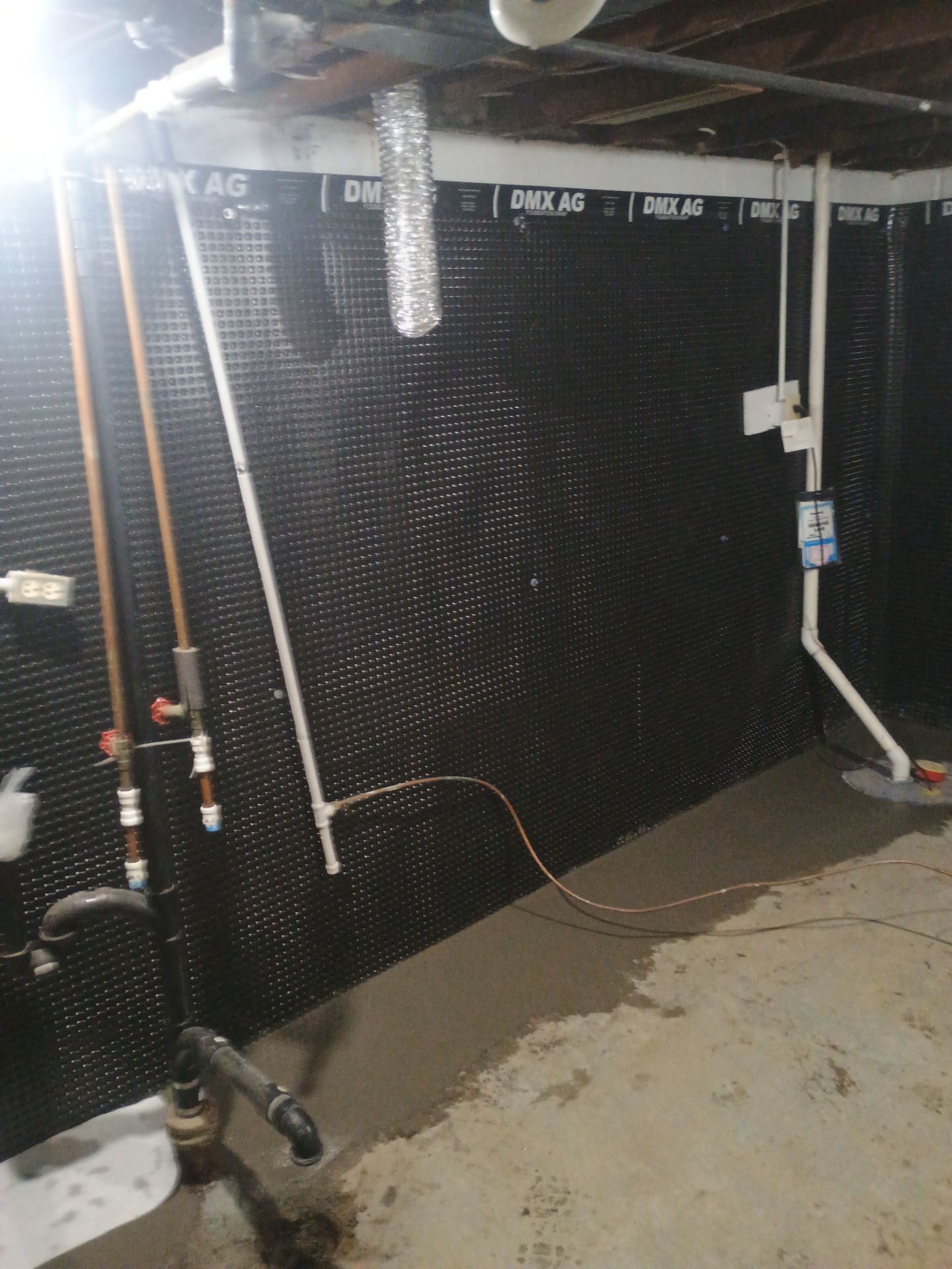 Interior Drain Tile & Yard French Drain in St. Paul, MN by Waterproofing Northeast