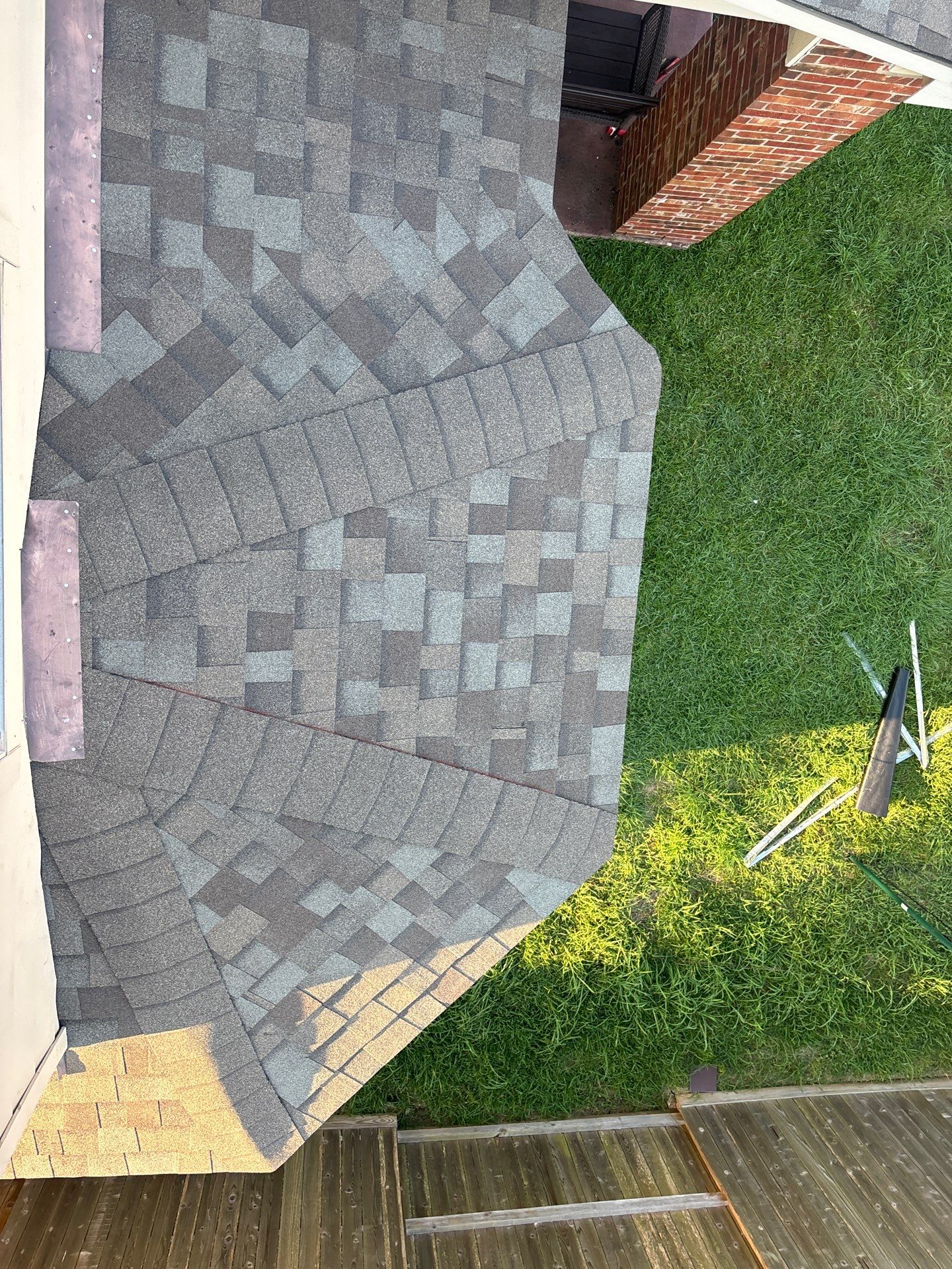 Residential Roofing Installation using Owen's Corning Duration (Lifetime) Shingles by Roof Repair Company