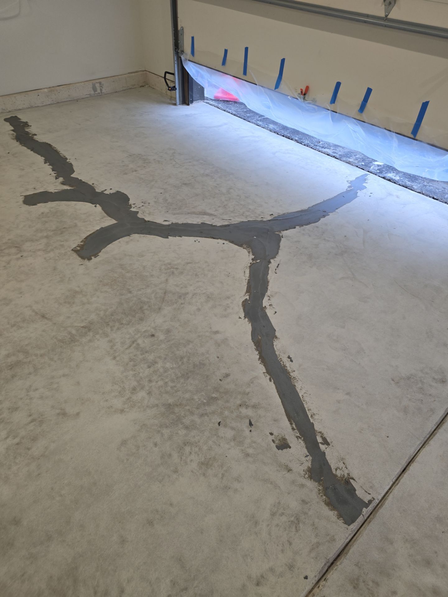Garage Transformation using Slate Hybrid by Croc Coatings, LLC
