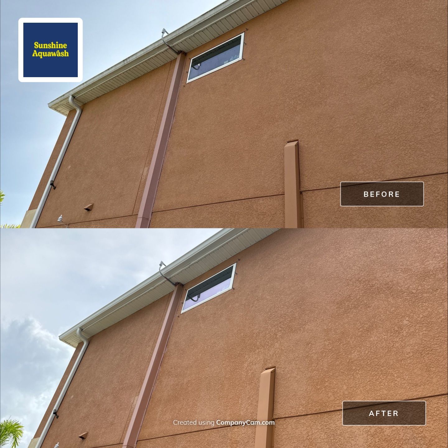 Full Exterior Cleaning – Two-Story House, Gutters, and Fence in Old Mill Preserve, Palmetto, FL by Sunshine AquaWash