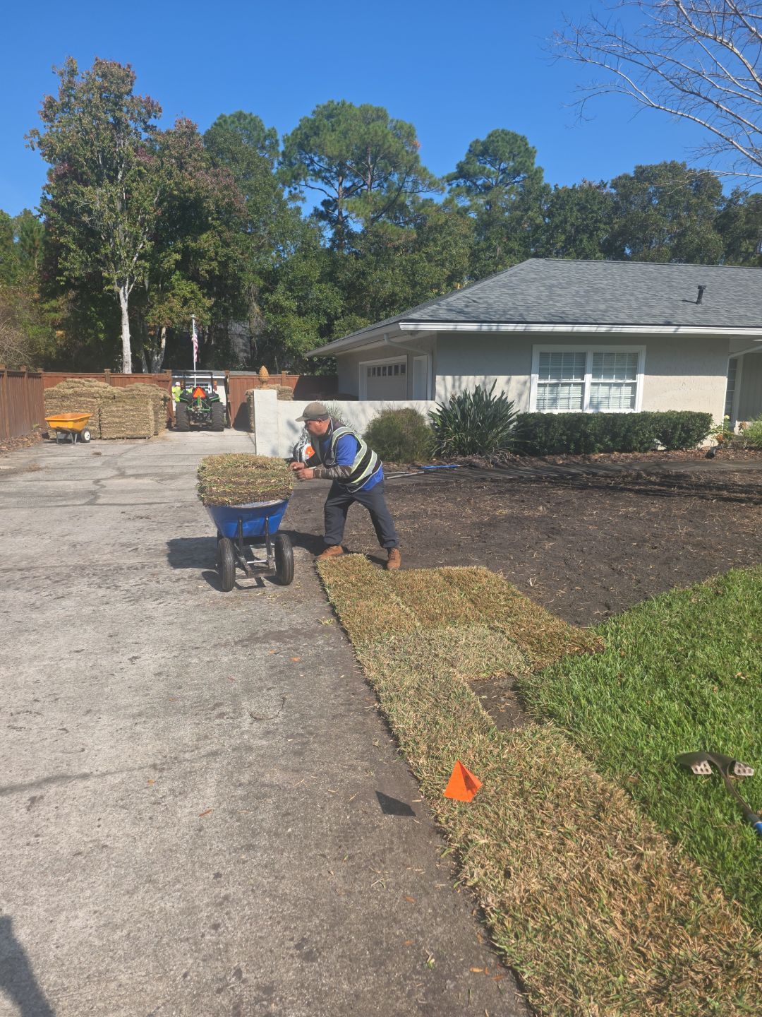 Deerwood Resident | Winter Sod Replacement by ProGreen Services