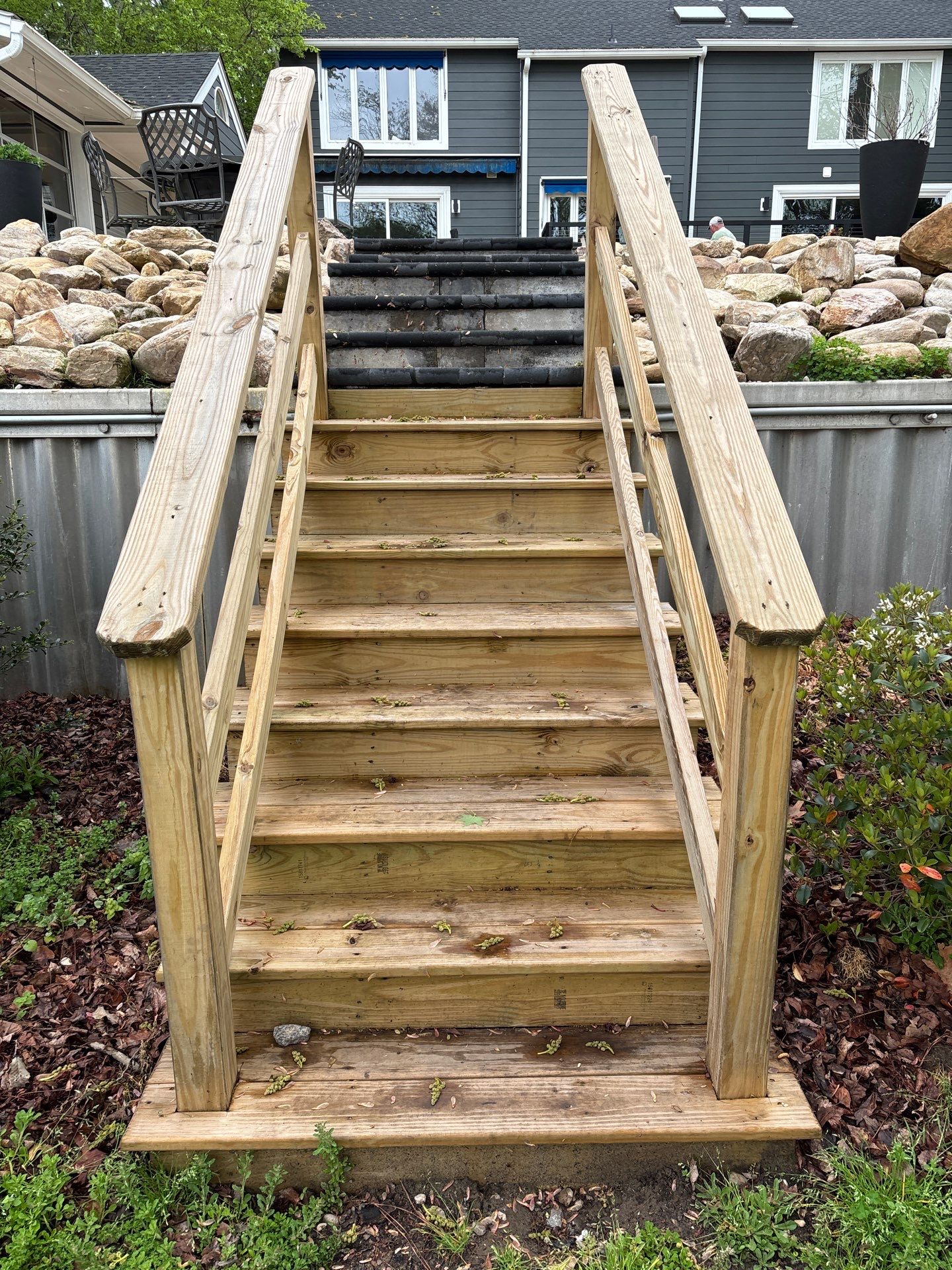 Exterior deck staining by AKK Painting LLC