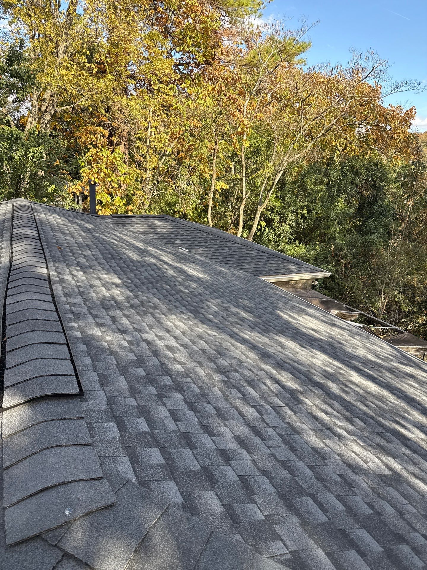 Roof Replacement in Vestavia Hills (Charcoal Shingles) by The Roofing Dudes