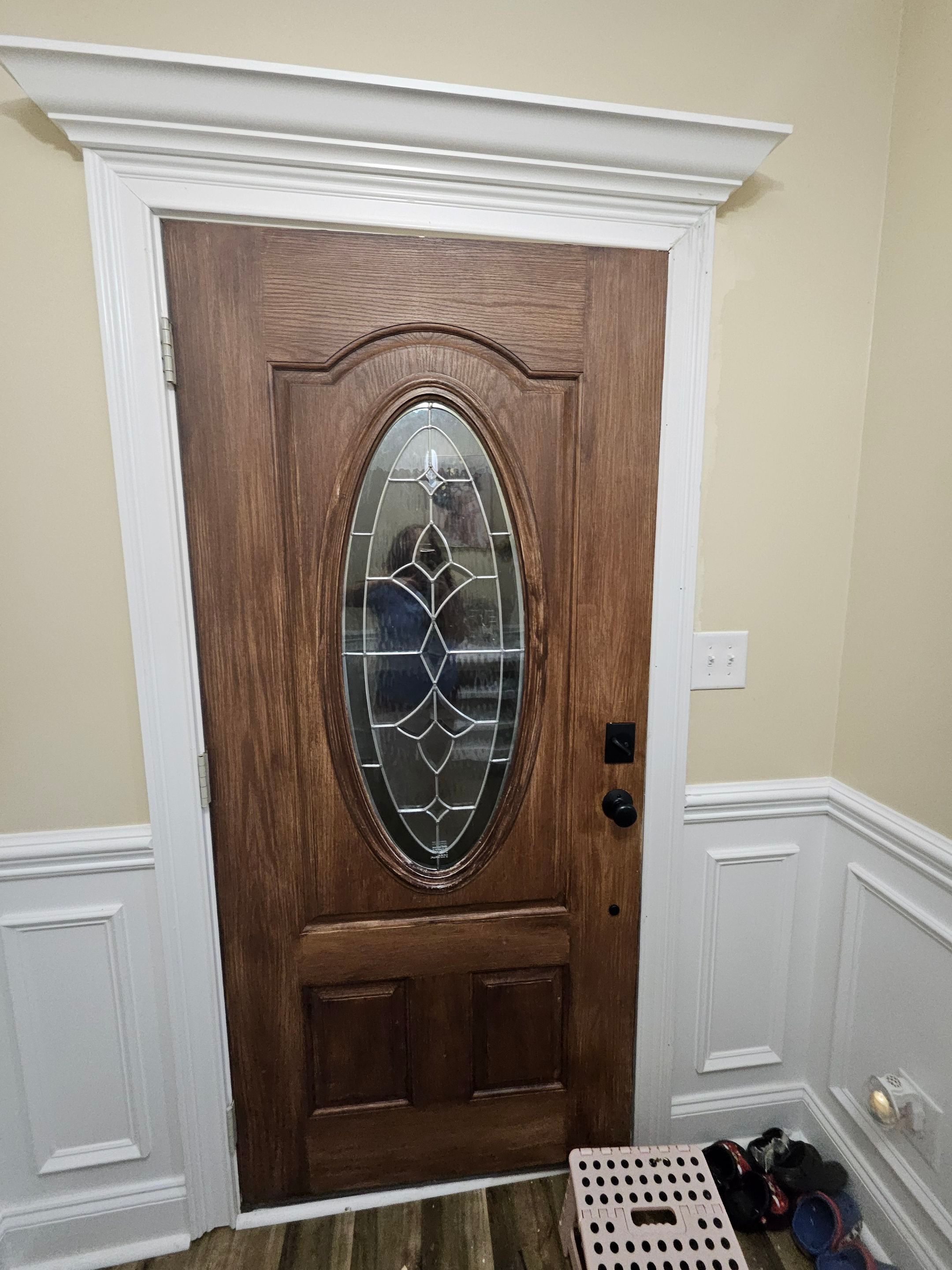 Drywall/door/frame repair and towel hanger installation by Swift Signings and Services LLC