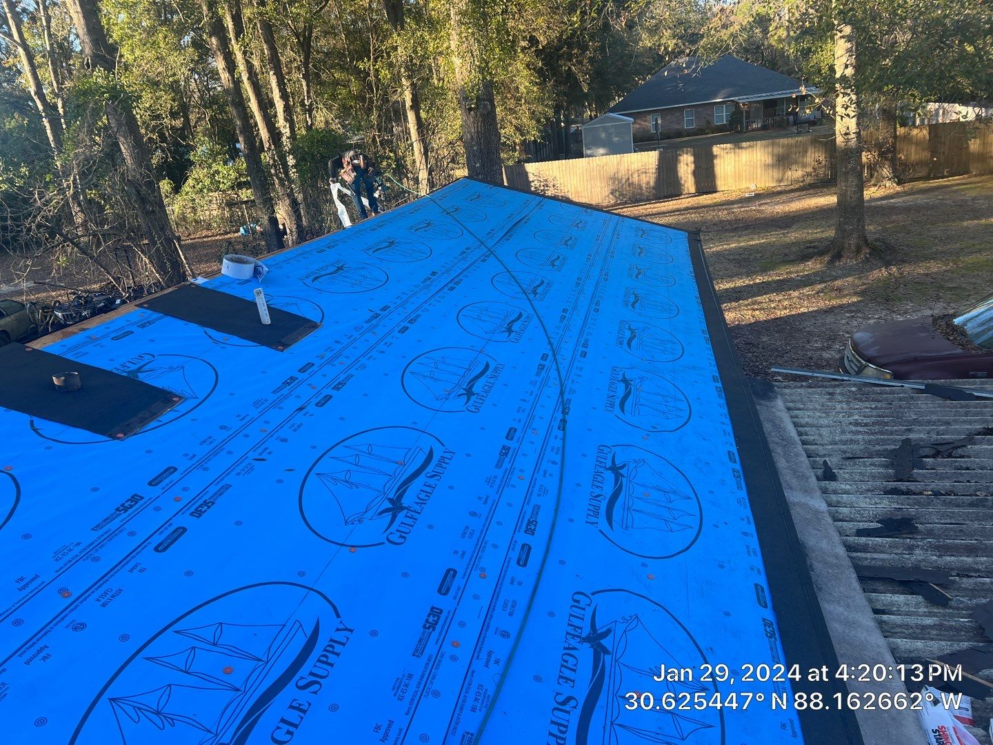 Roof replacement by American Roofing & Construction LLC