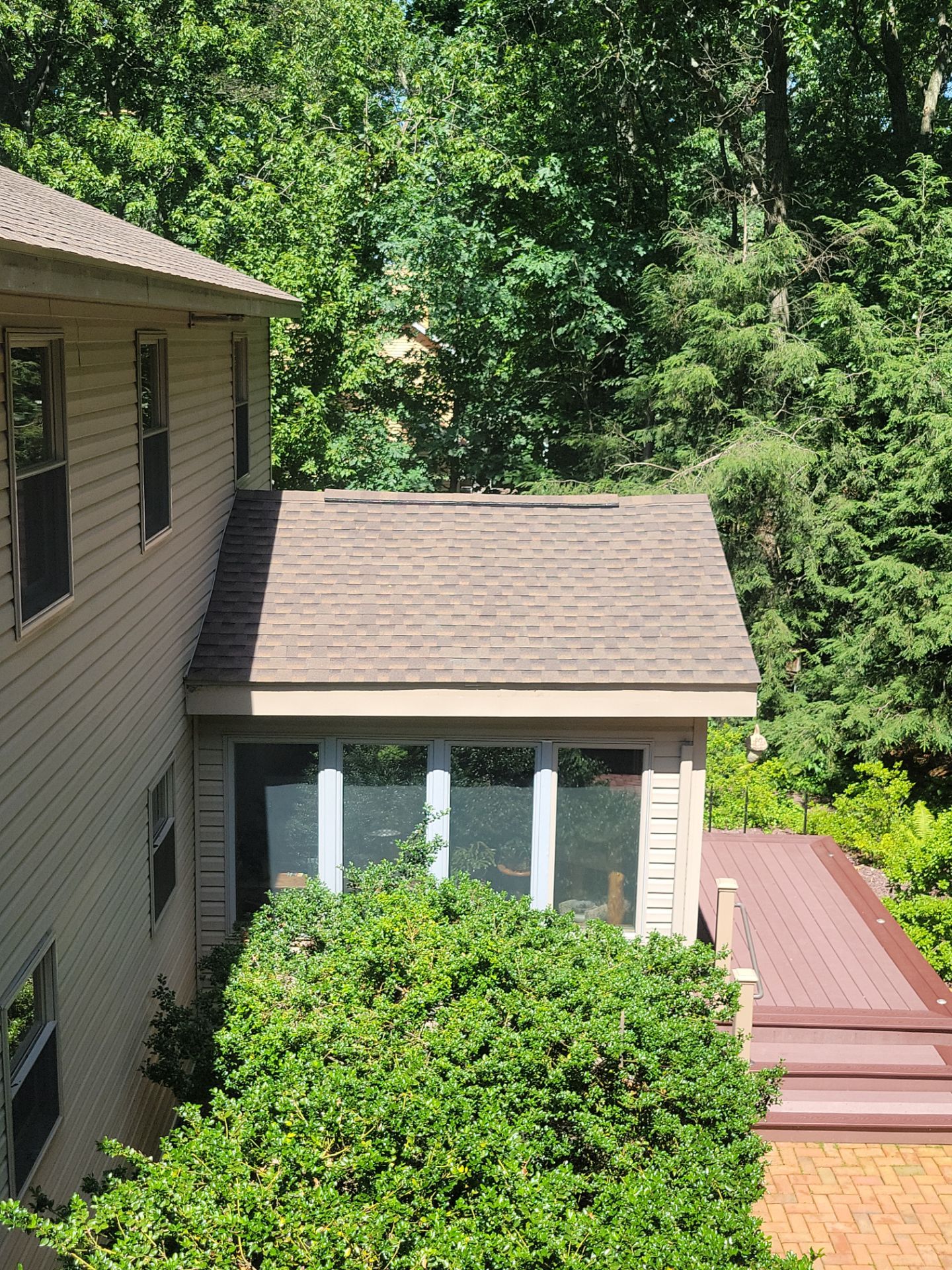 Architectural Shingle Roof Replacement by Esh Builders