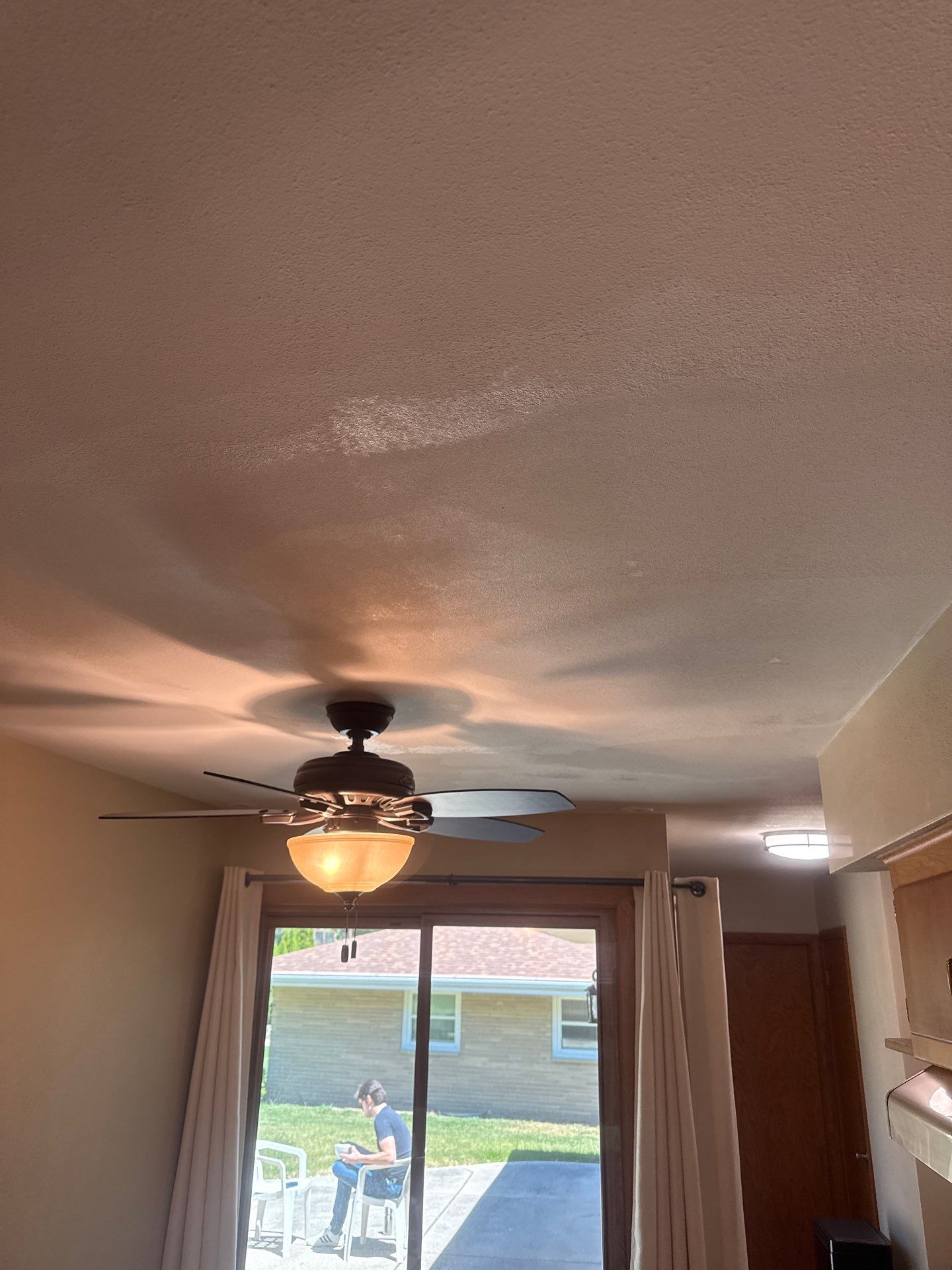Interior Ceiling Repair and Full Room Painting in South Milwaukee by OCS Contracting Services
