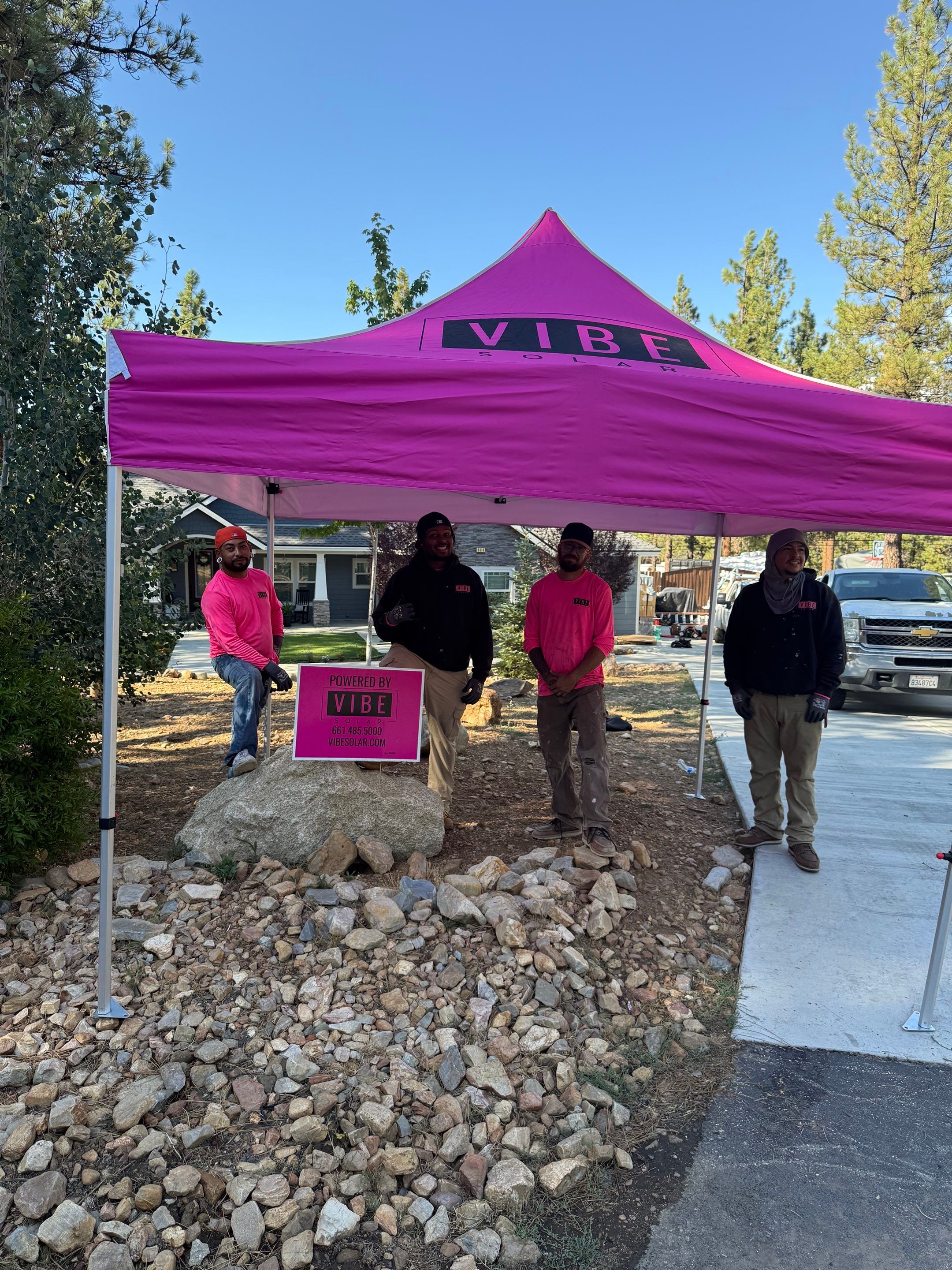 Residential Solar Array and Tesla Powerwall Installation in Big Bear by VIBE SOLAR