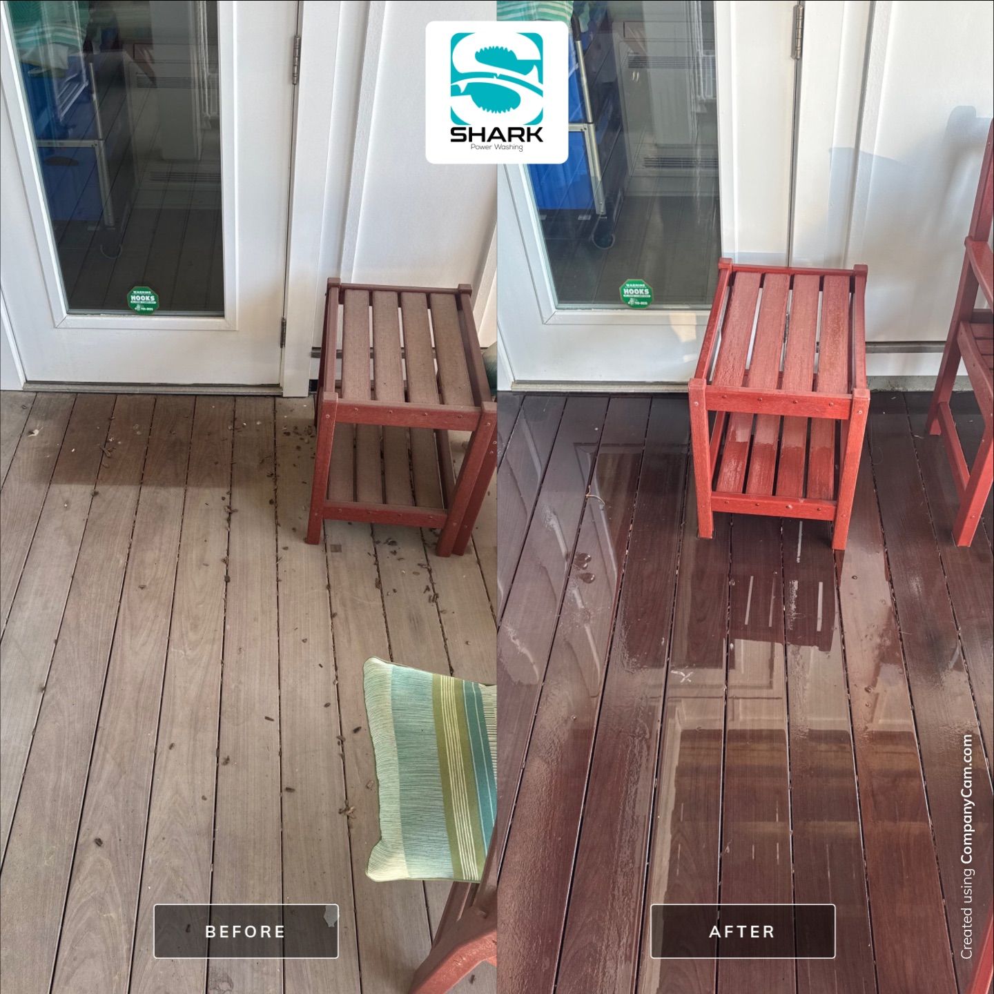 Project in Kure Beach by Shark Power Washing