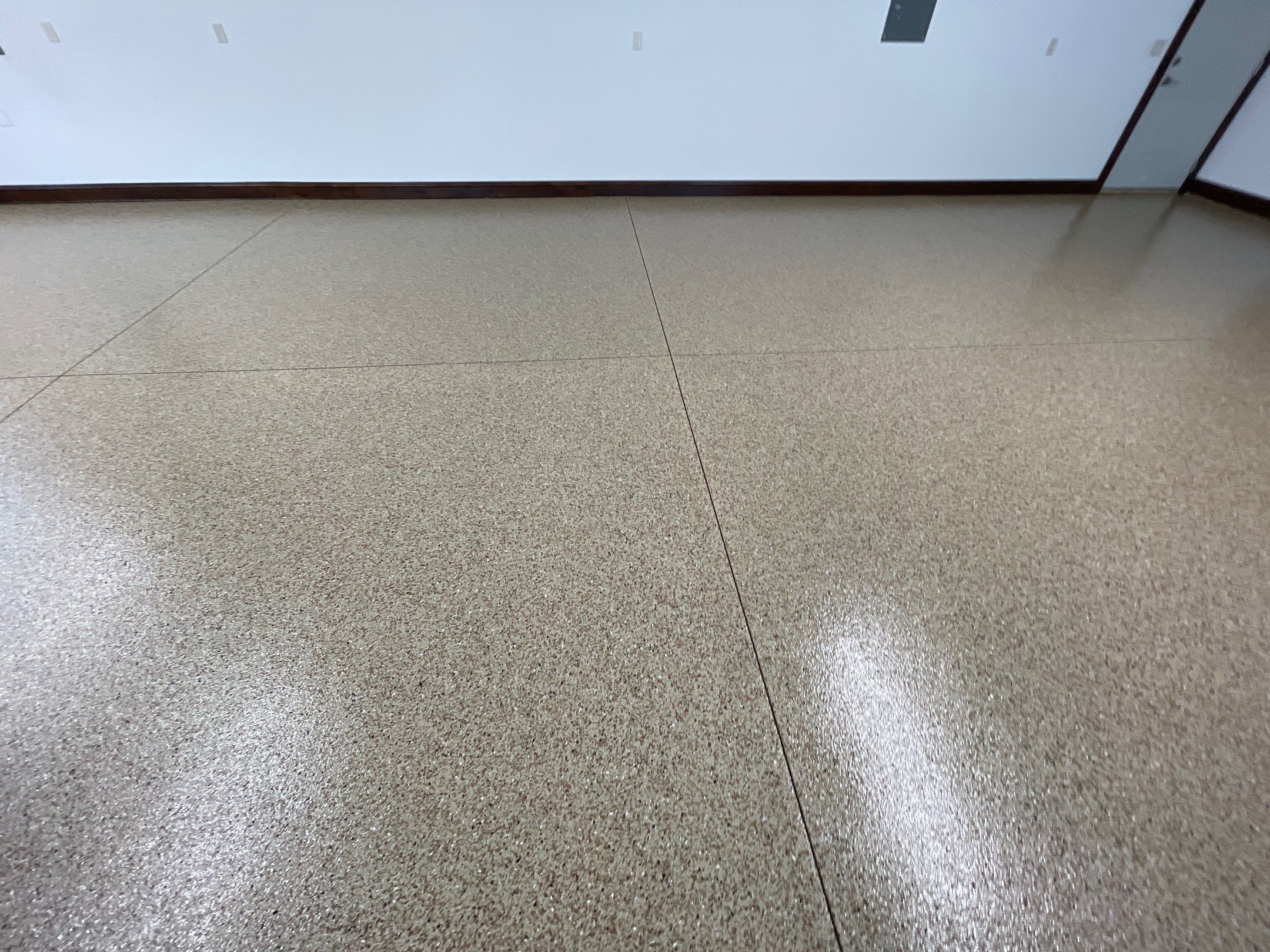 Garage Transformation using Pecan by Croc Coatings, LLC