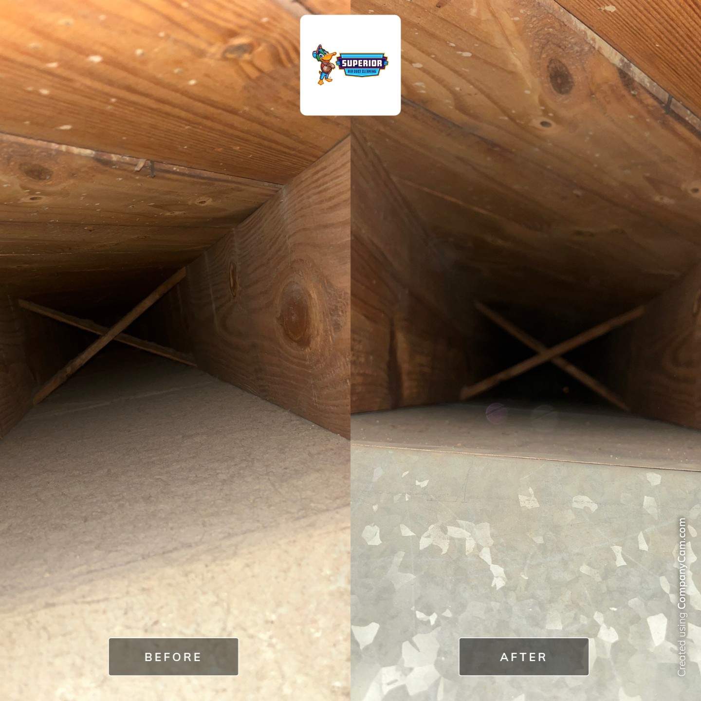 Air Duct Cleaning With a Vacuum Truck in Boardman, OH by Superior Air Duct Cleaning
