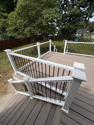 New Deck in Randolph