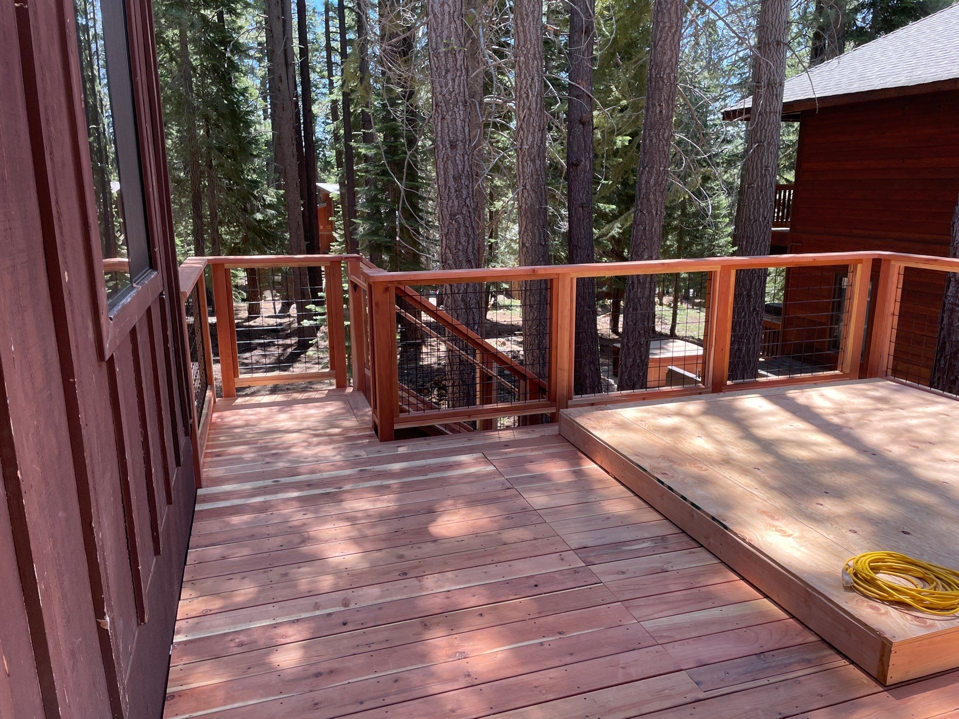 Deck Build W/ Recessed Hot Tub by The Tahoe Tradesman