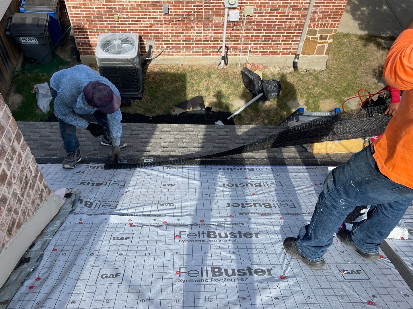 Major Hail Storm Full Roof and Gutter Replacement by First United Roofing & Construction