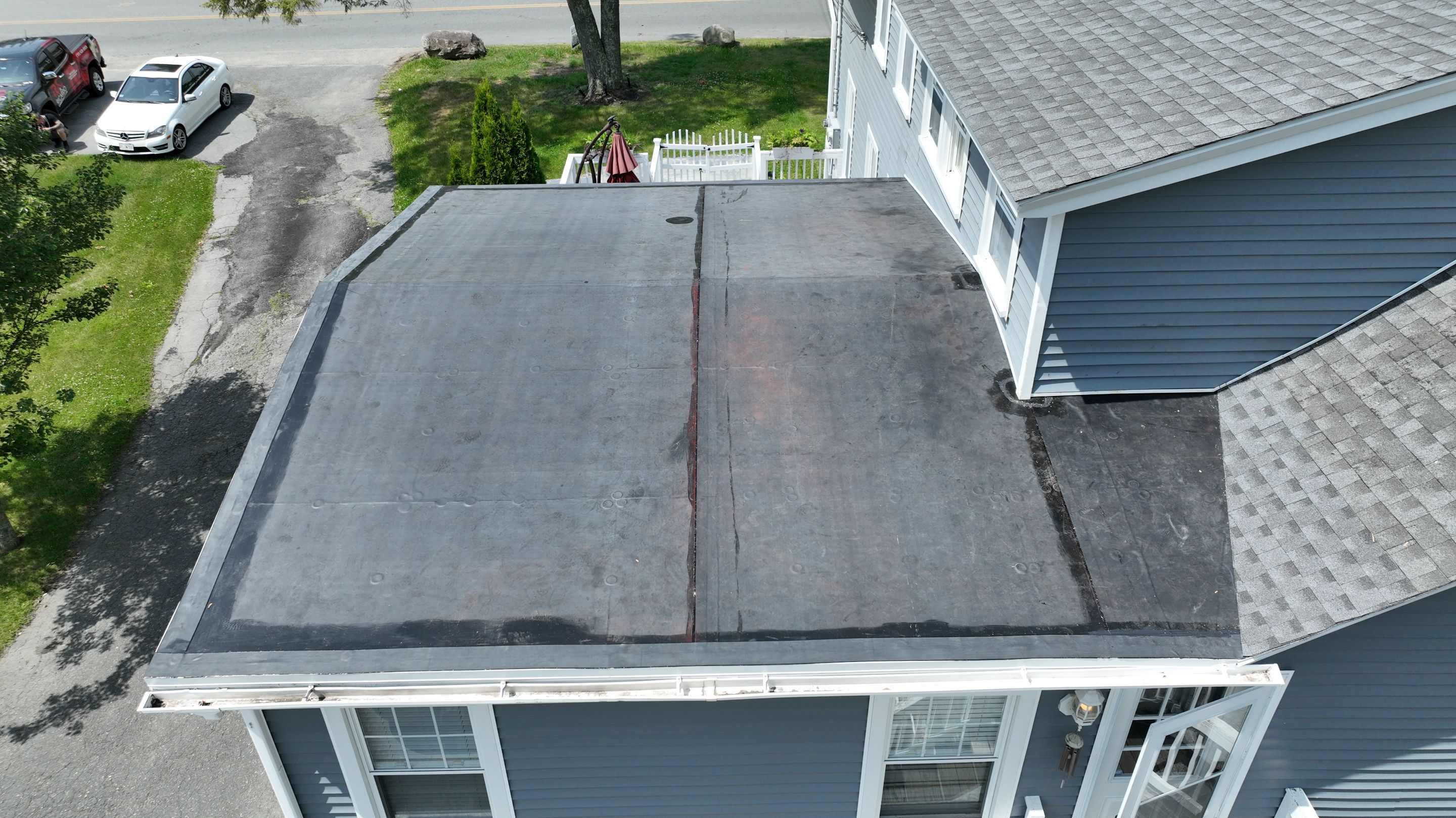 From Shingles to EPDM — Methuen Flat Roof Conversion by JOHNNYS PRO
