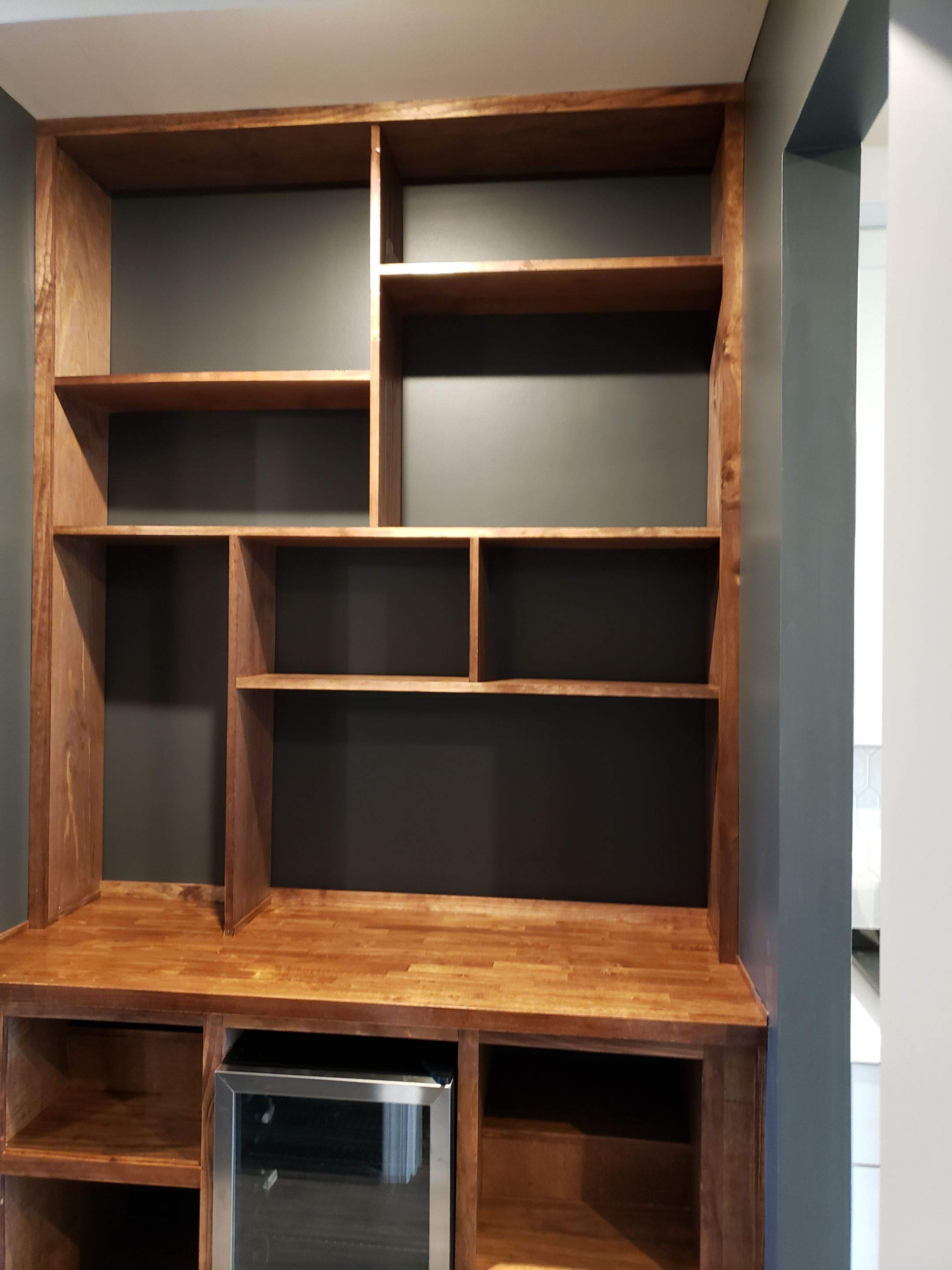 Custom Built-ins for Butlers Pantry by A Step Above Handy LLC 