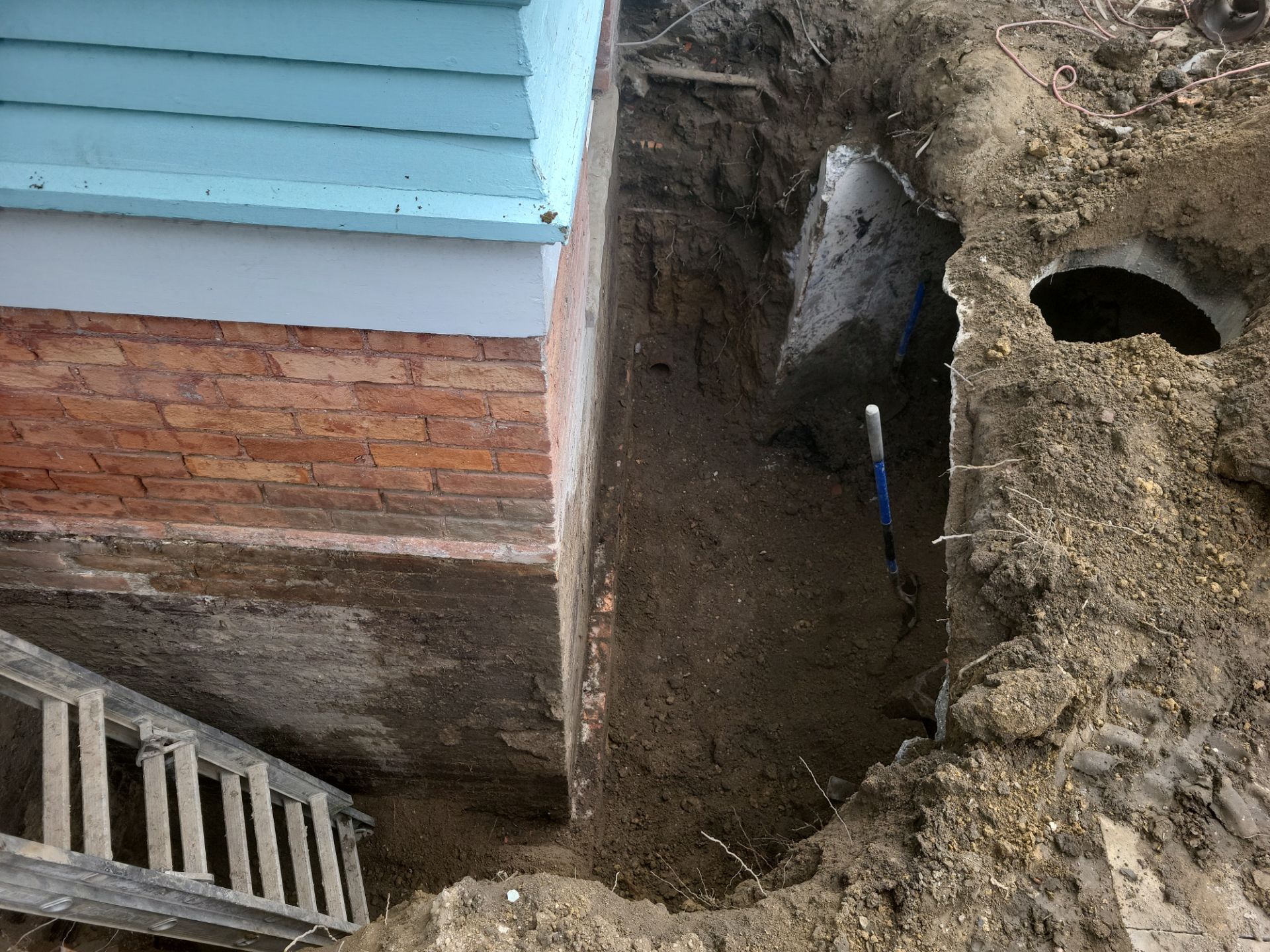 Exterior Basement Waterproofing & Combo Sump Backup System by Toledo Basement Repair