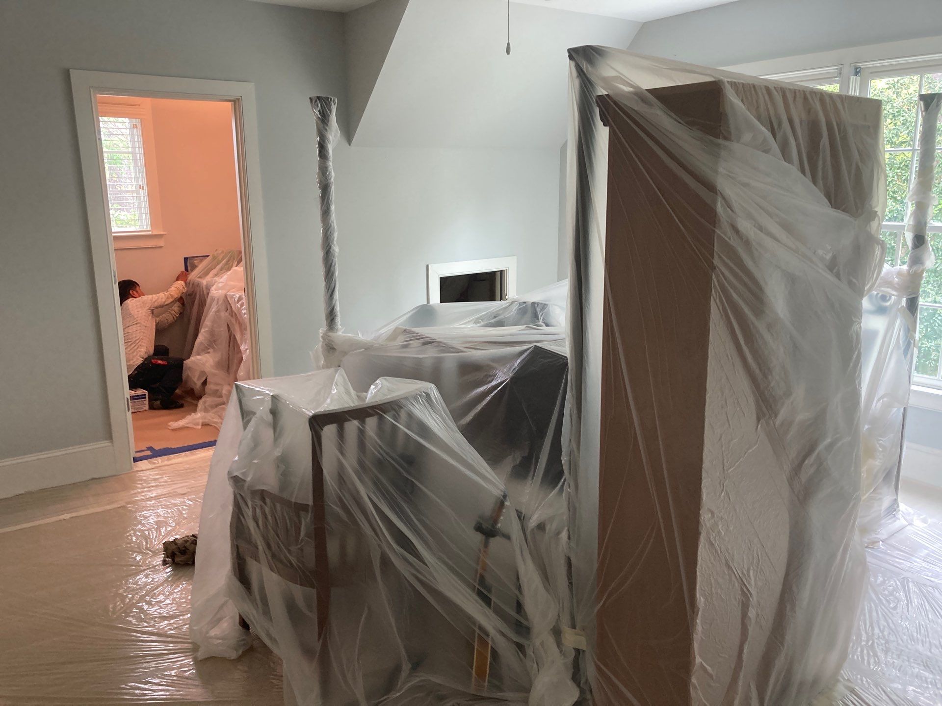 Interior Painting Project in Atlanta, GA by Nelson Exteriors 
