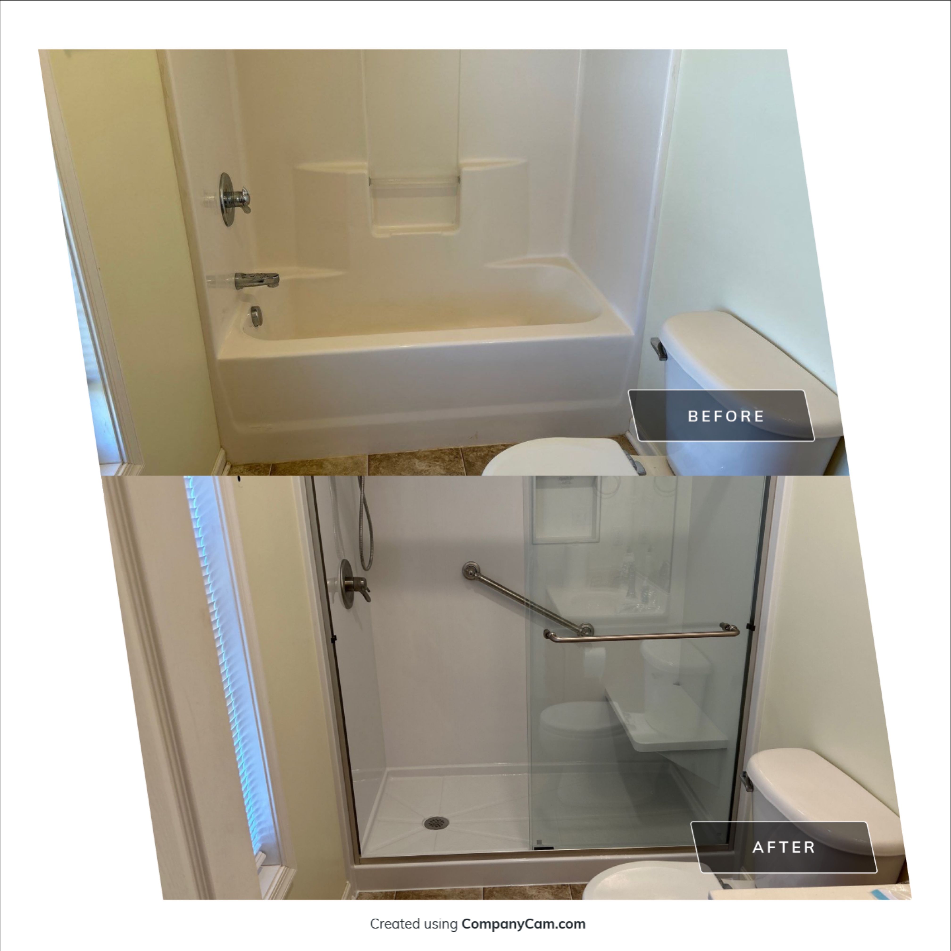 Tub to Shower by BathPlanet SW Virginia