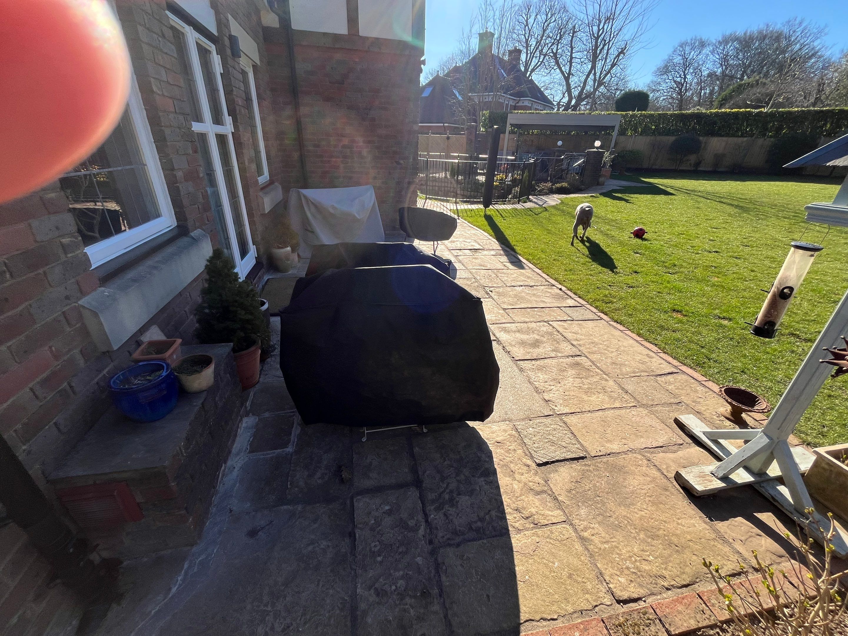 Roof Clean - Patio Clean using 18inch Whirlaway FSC by Ges Exterior Cleaning ltd