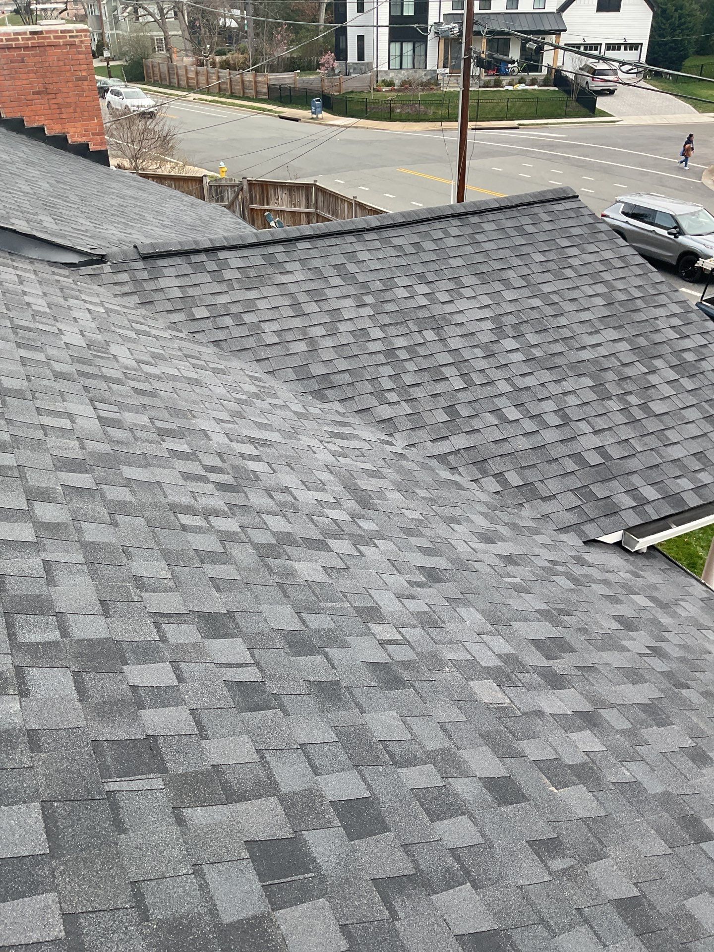 Arlington CertainTeed Landmark Pro Roof in Max Def Moire Black by RM Banning, Inc.